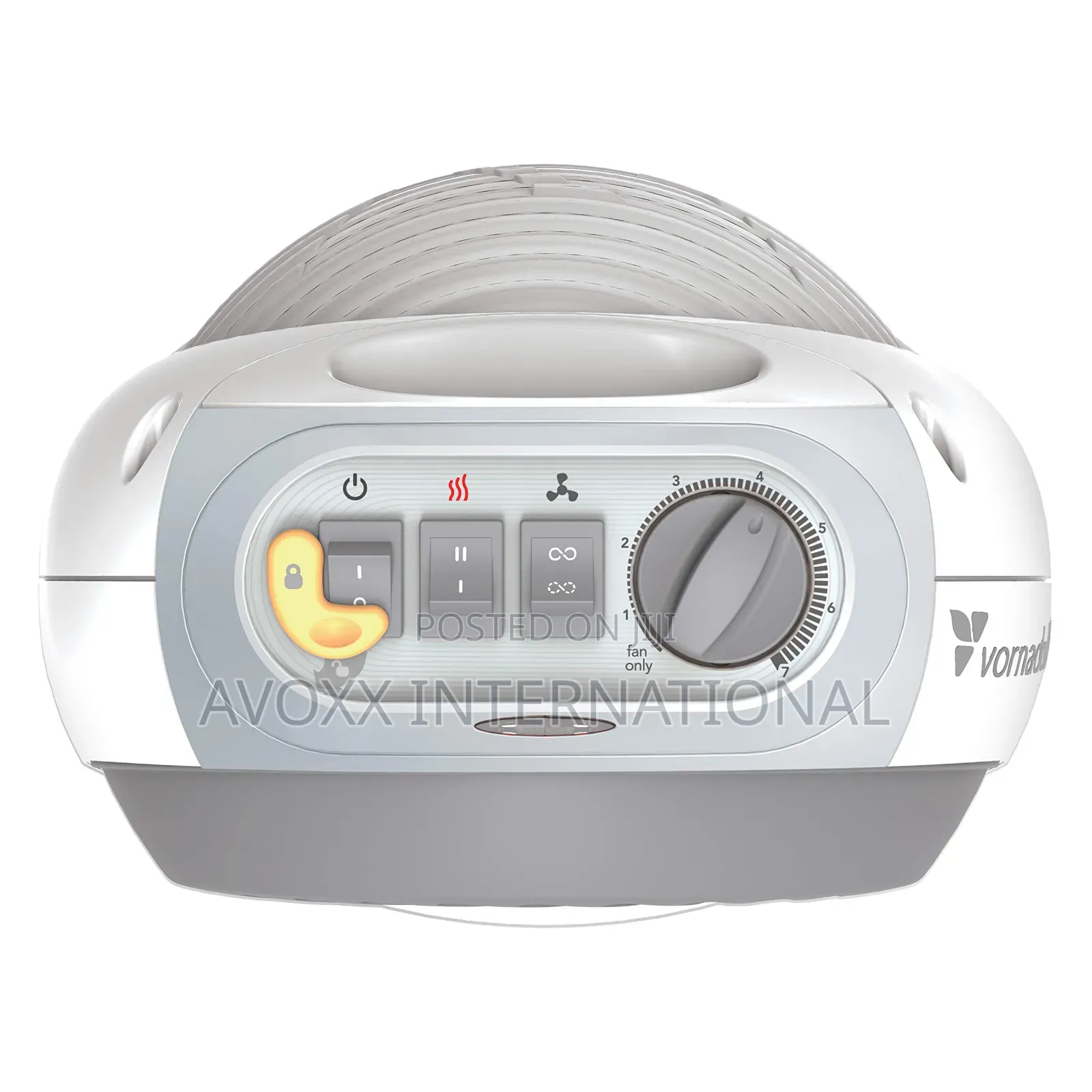 Tempa Nursery, Electric Space Heater/ Fan for Baby W/ Locker