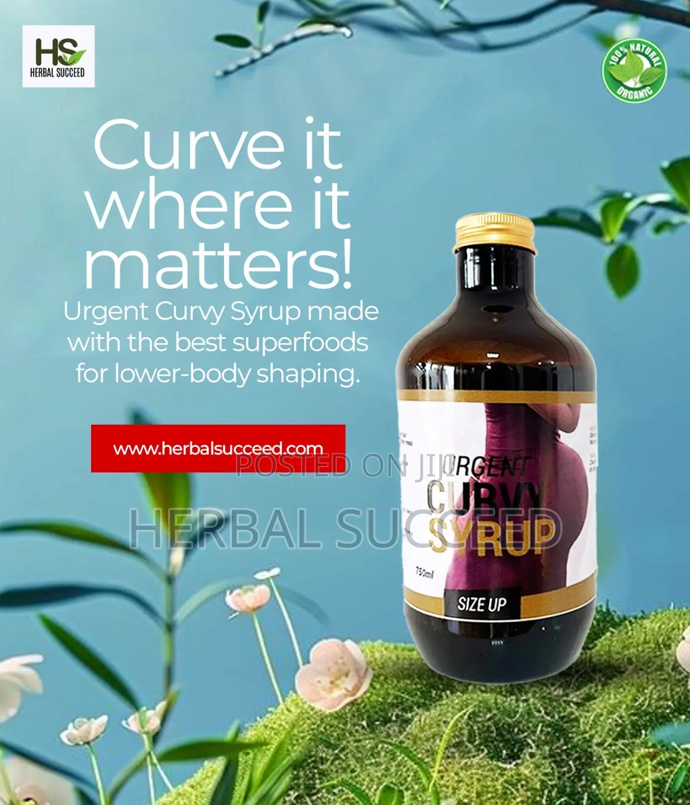Herbalsucceed Urgent Curvy Syrup