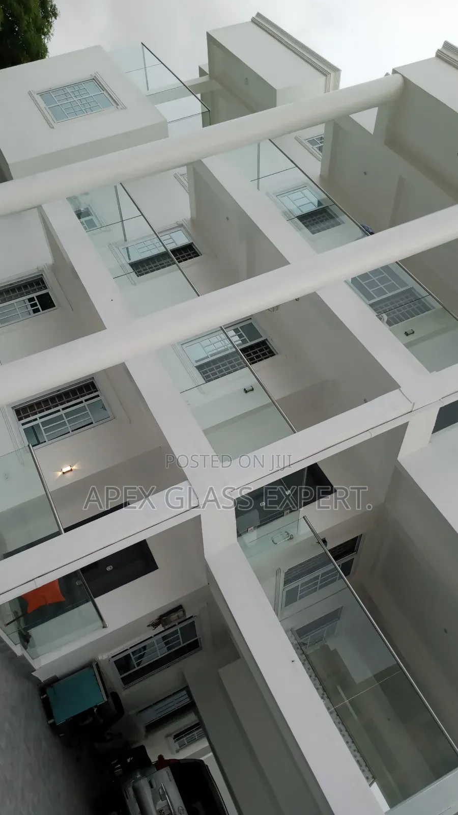 Balcony Glass Balustrade by Apexglassexpert