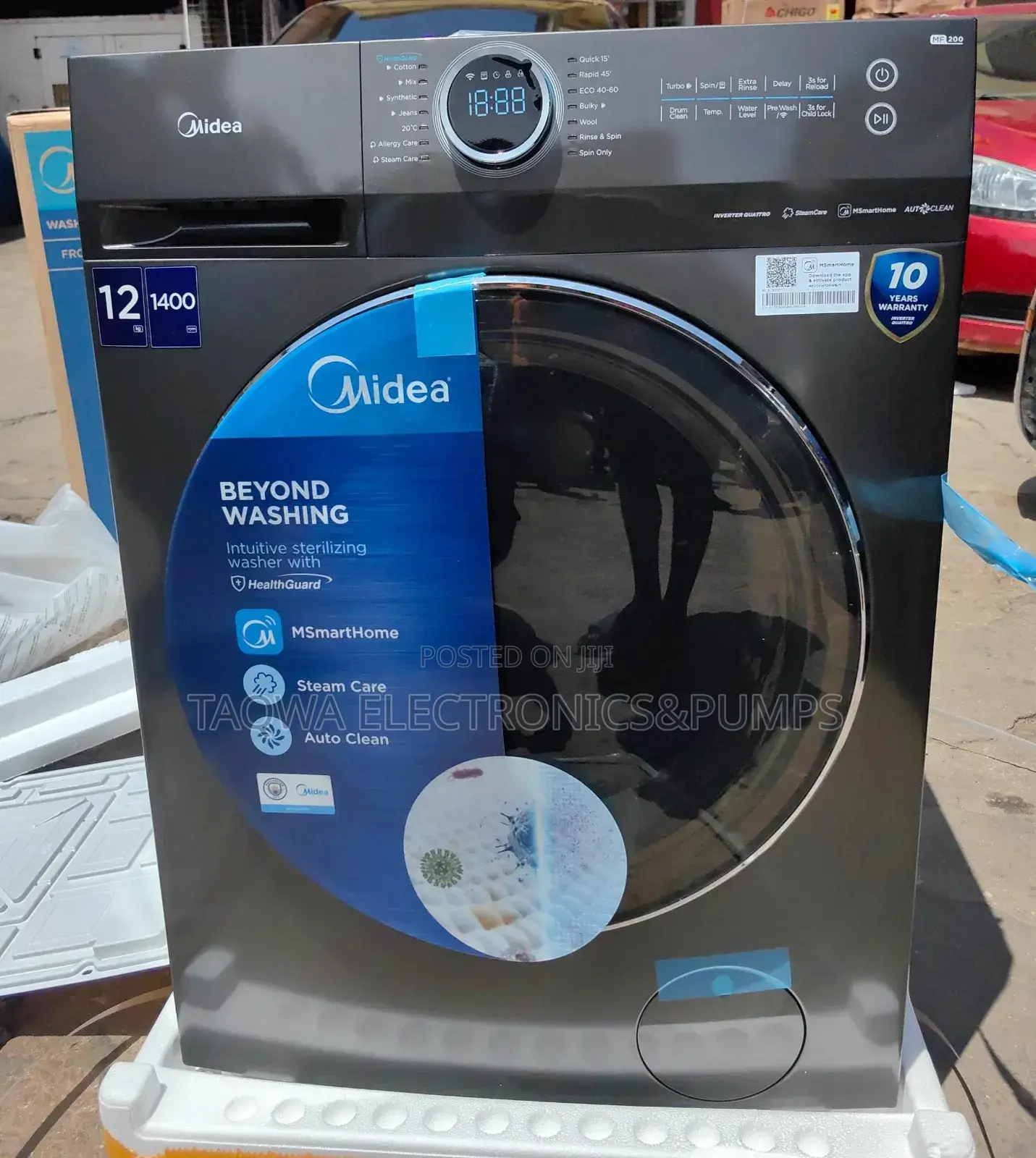 Allergy Care // Midea 12kg Front Load