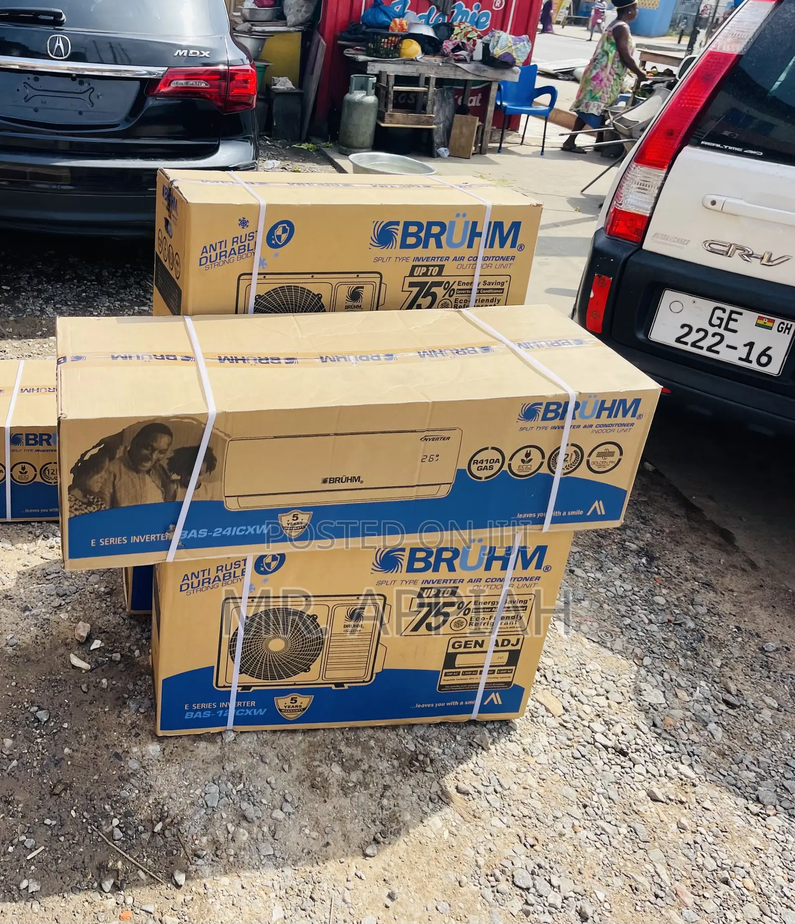 Purchase Authentic Bruhm 2.5hp Split Smart Inverter Ac.