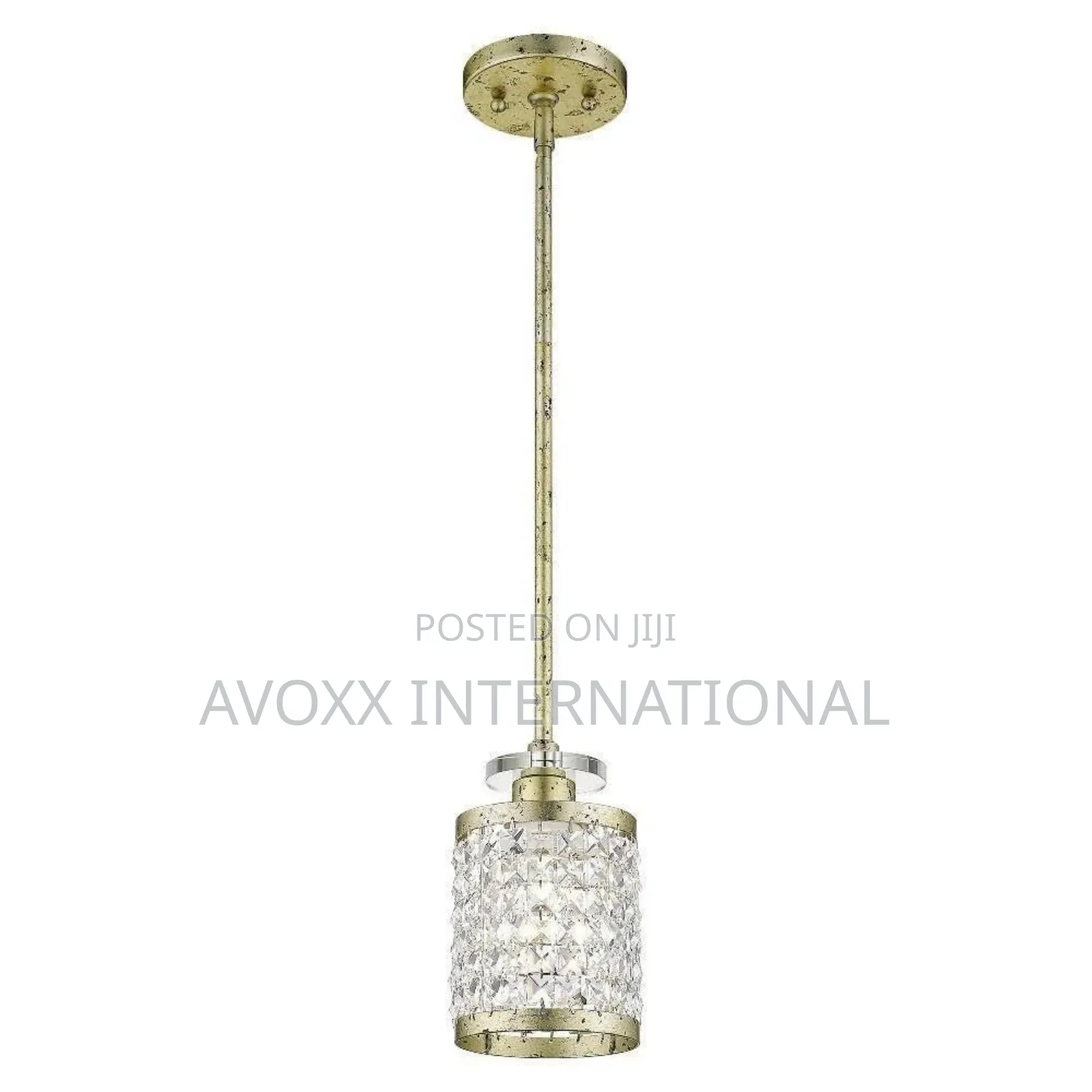 Livex Lighting 1 Light Winter Gold Mini Pendant 50560-28