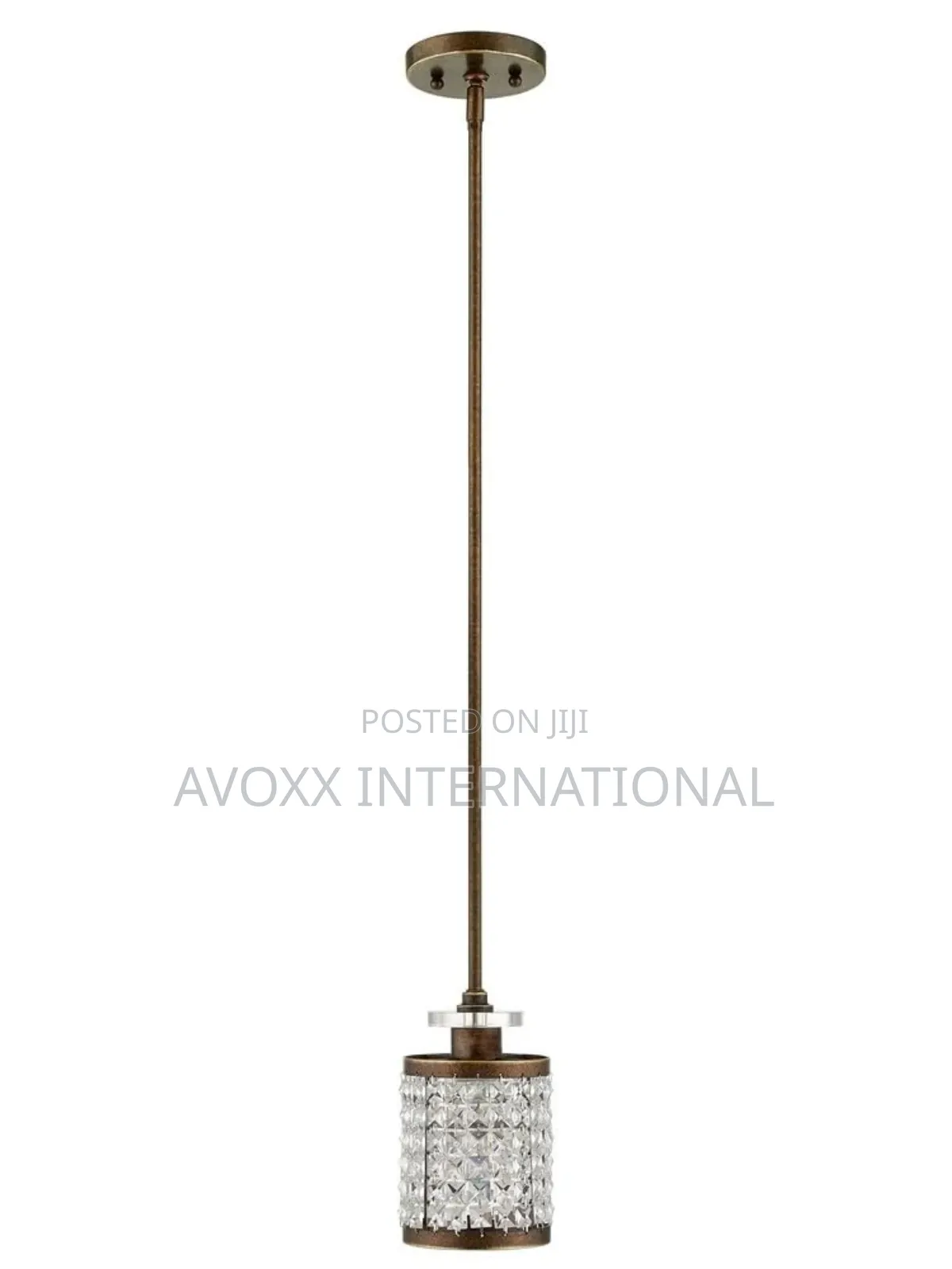Livex Lighting 1 Light Winter Gold Mini Pendant 50560-28
