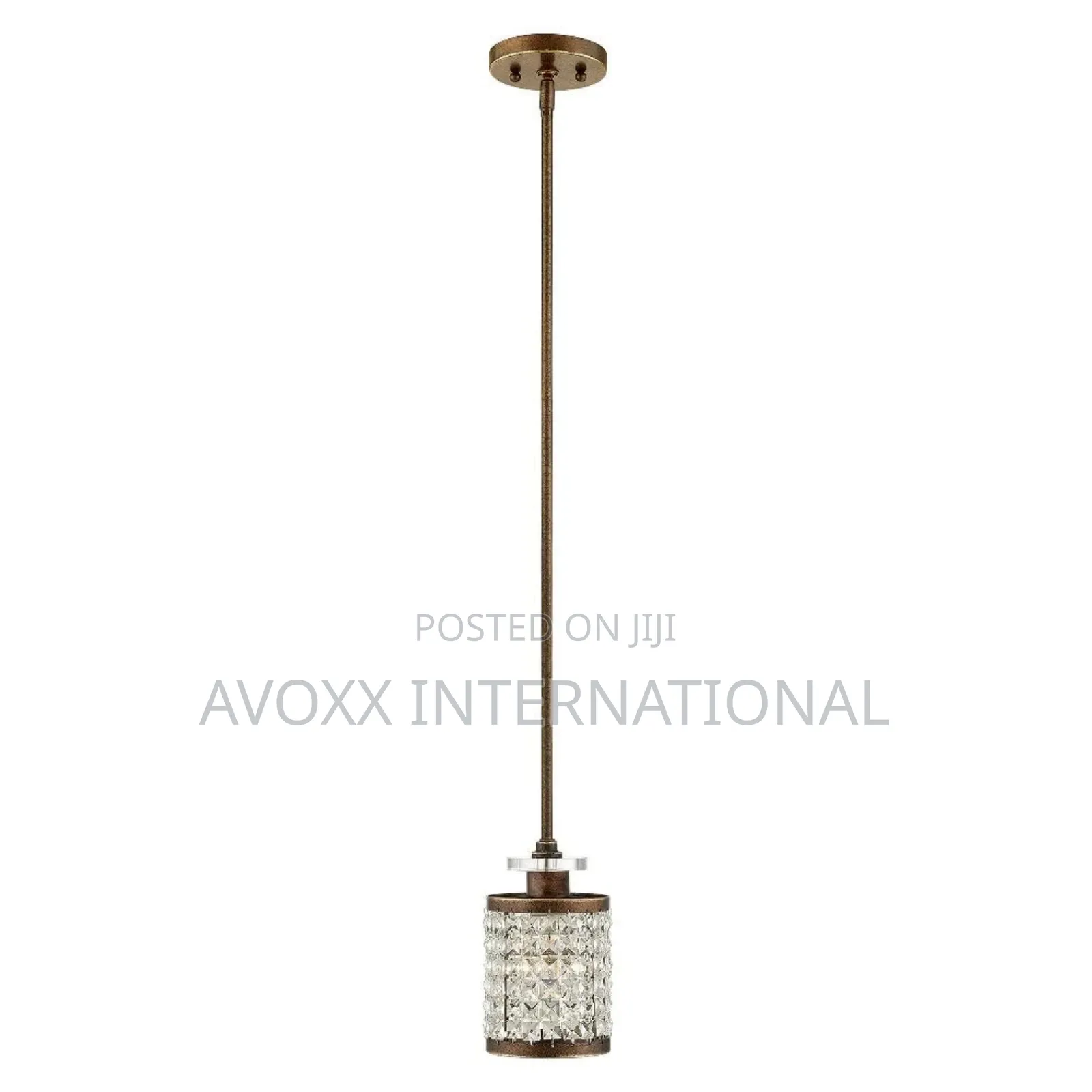 Livex Lighting 1 Light Winter Gold Mini Pendant 50560-28