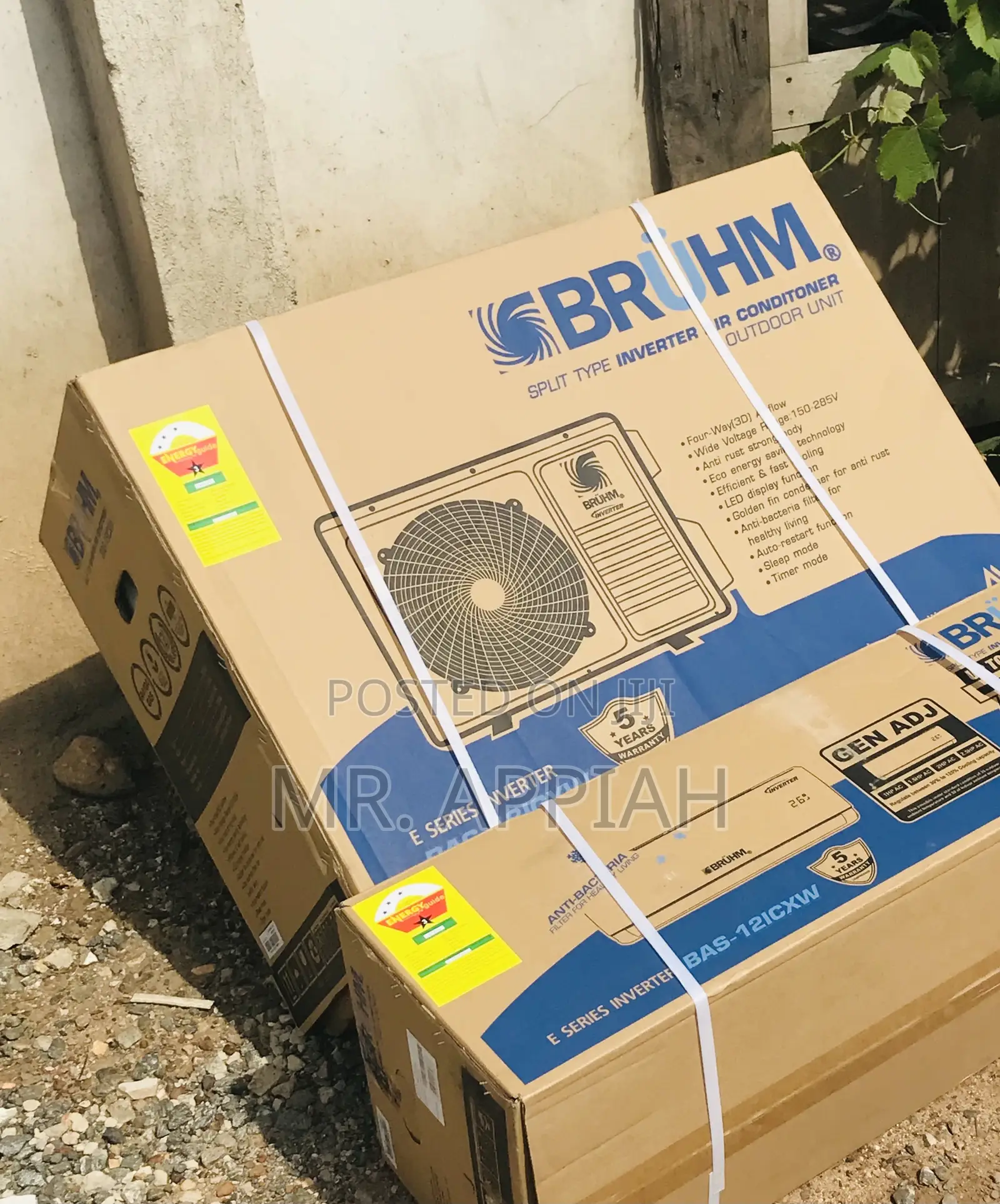 Choose Bruhm 2.0hp Split Type Non Inverter Ac(R410).