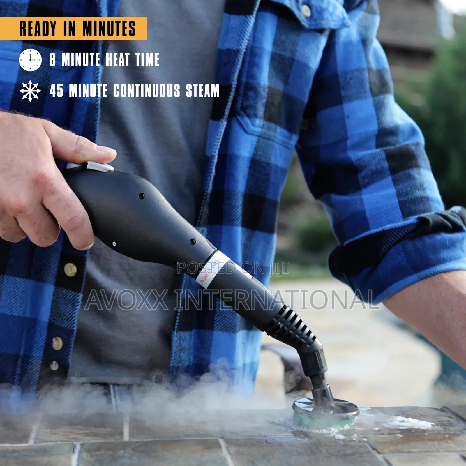 McCulloch Mc1275 Heavy-Duty Steam Cleaner