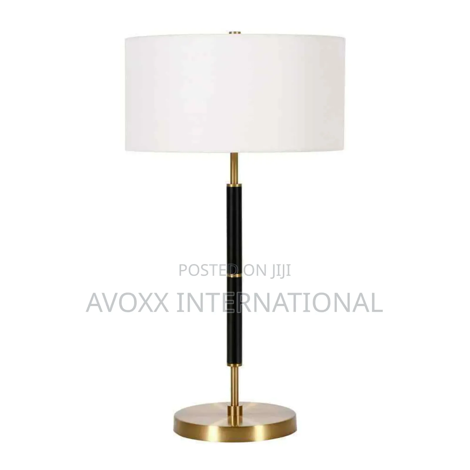 Meyer+Cross Simone 25 In. Brass and Black Table Lamp TL0322