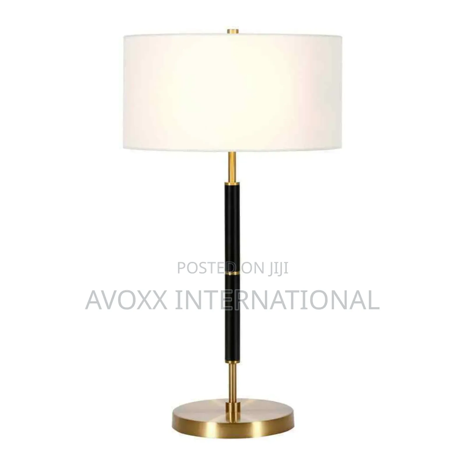 Meyer+Cross Simone 25 In. Brass and Black Table Lamp TL0322