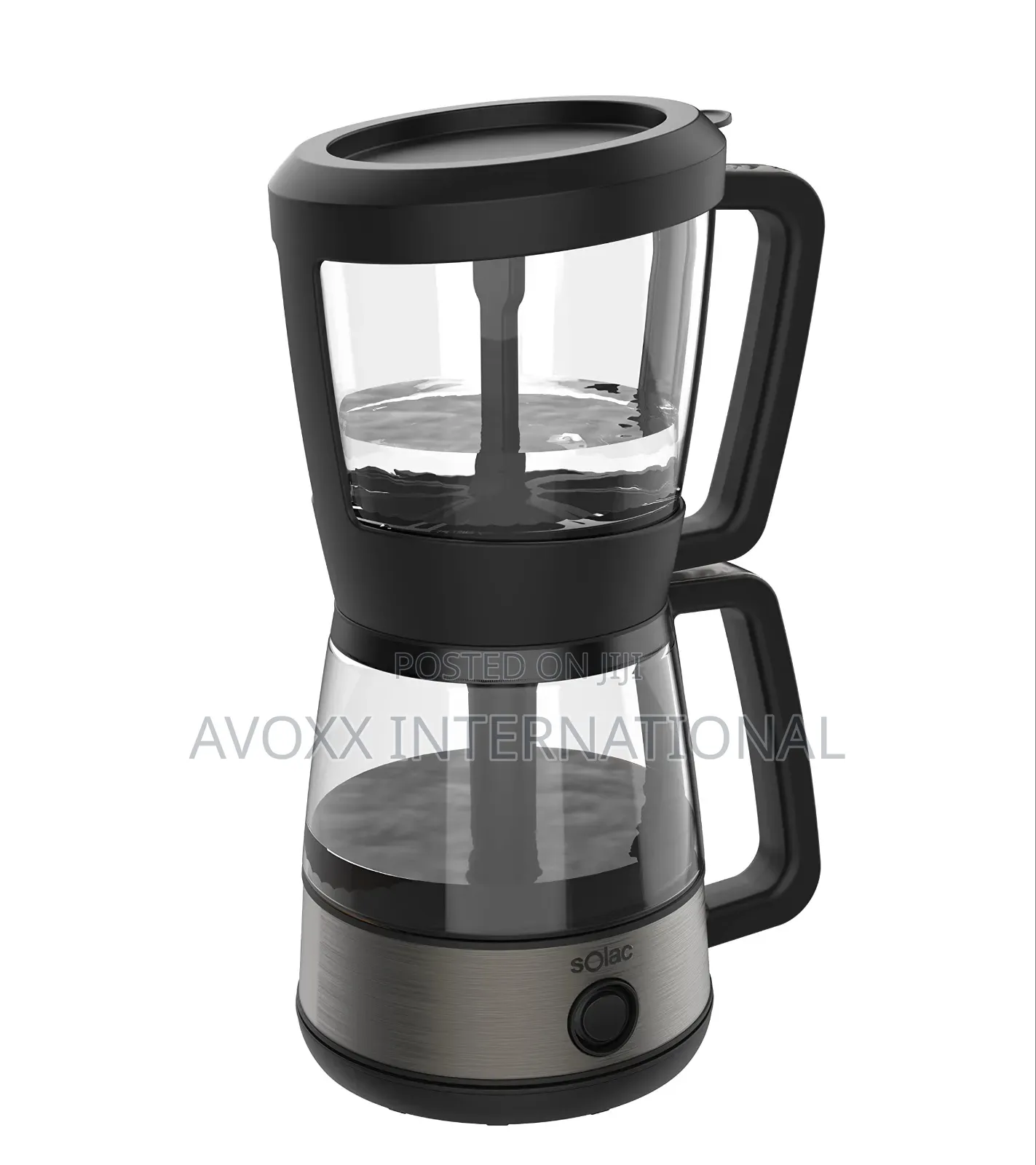 Solac SIPHON BREWER 3-in-1 Coffee Maker, Tea Brewer