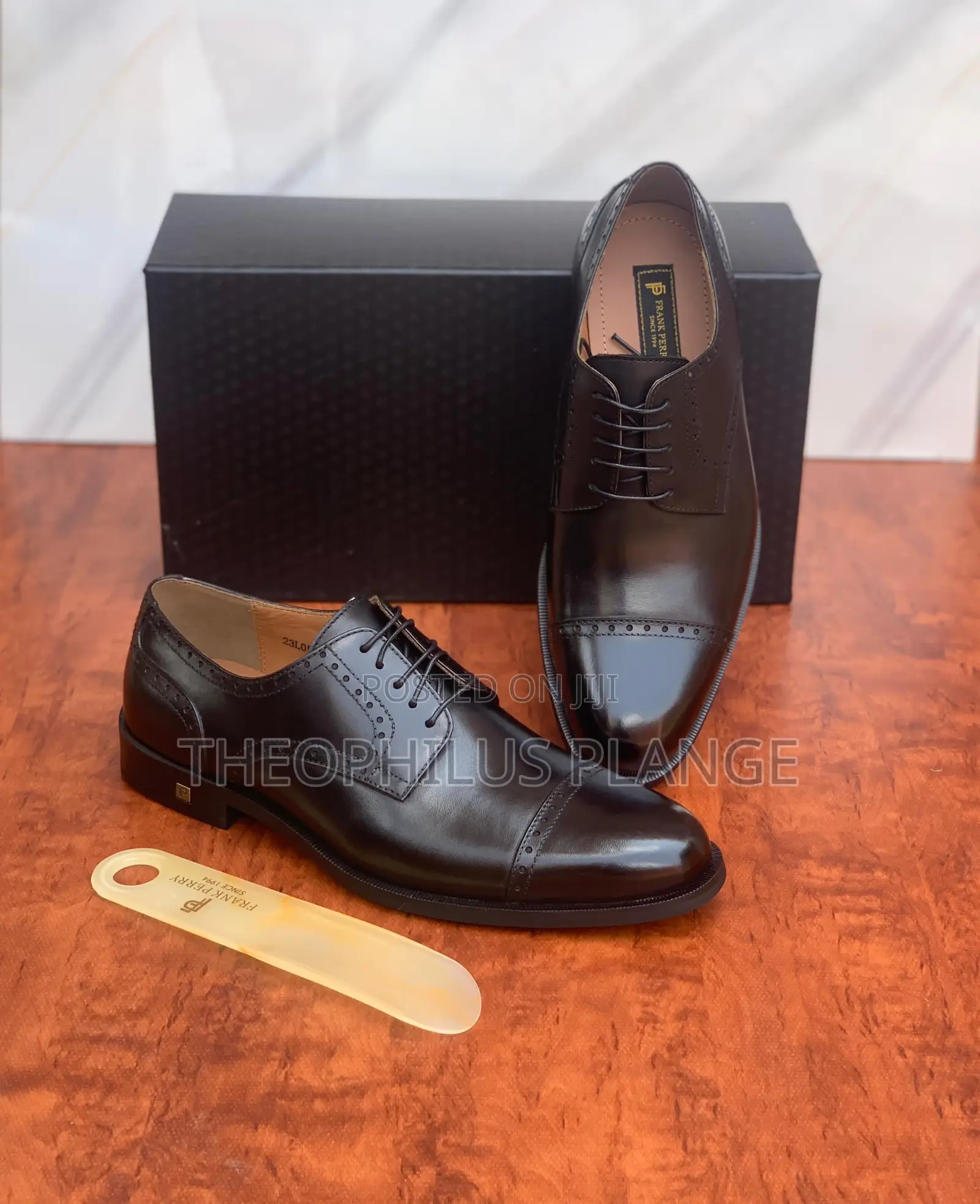 Frank Perry Men’S Leather Lace Shoe