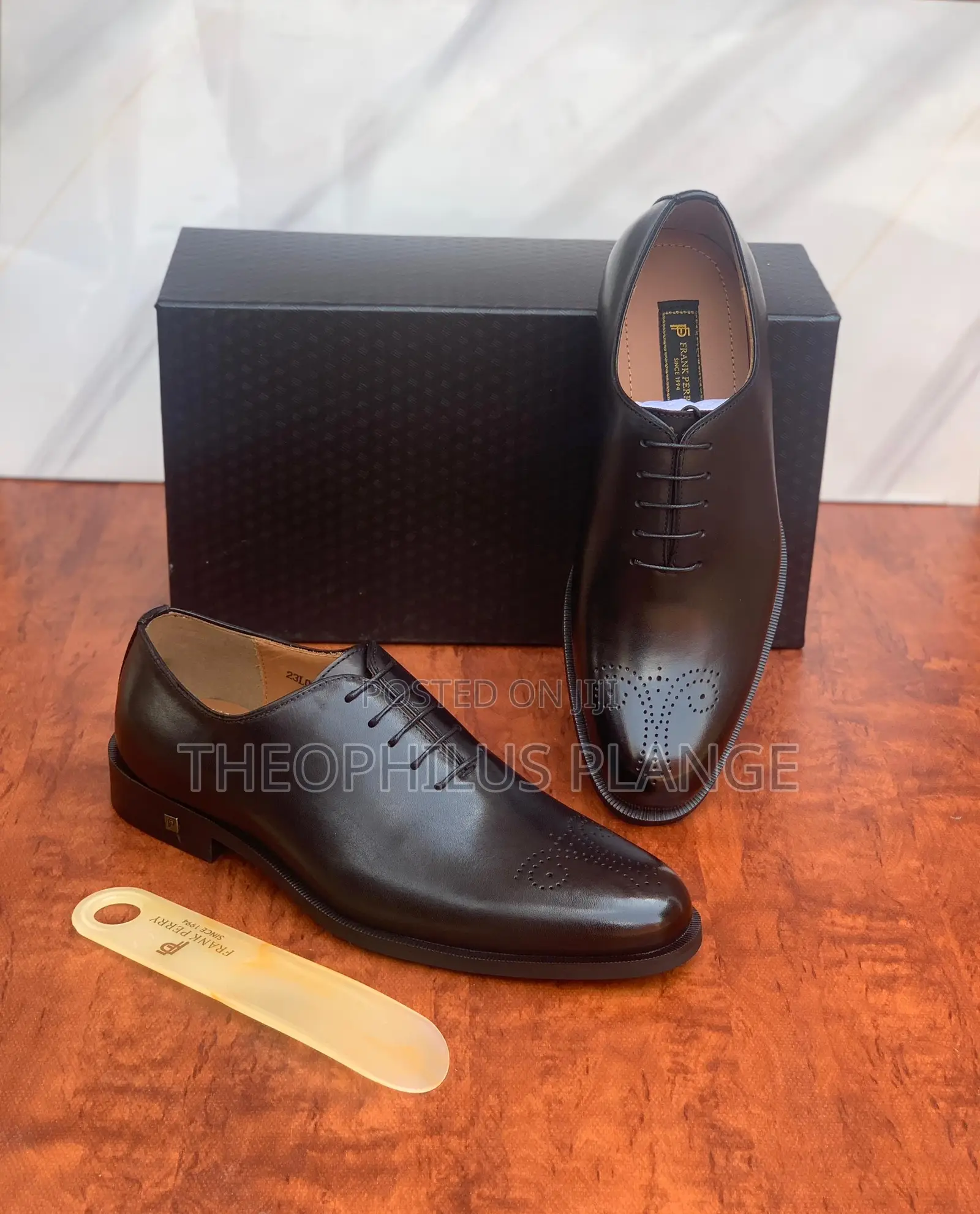 Frank Perry Men’S Leather Lace Shoe
