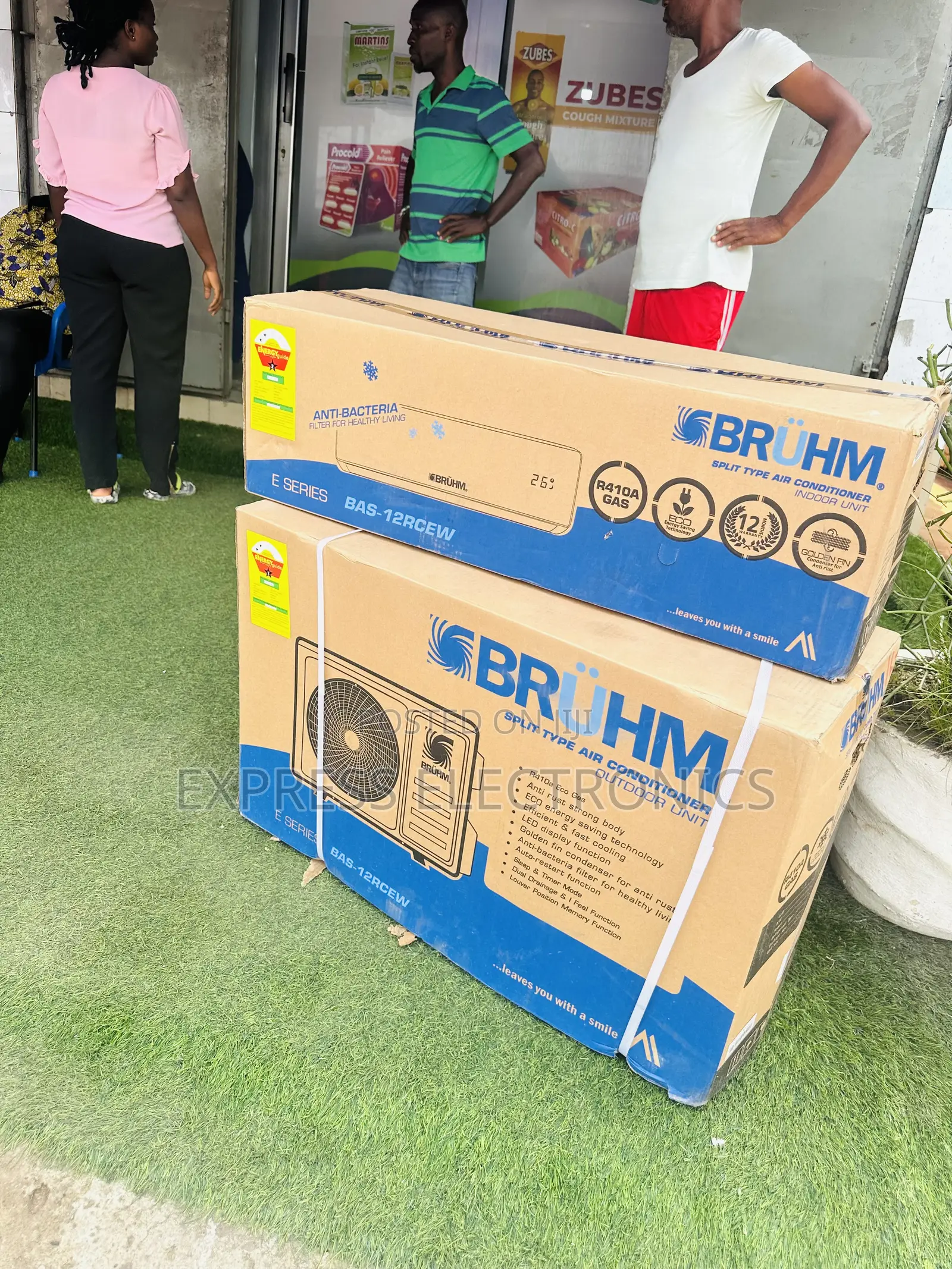 Call and Order Bruhm Split Inverter 2.5hp AC White