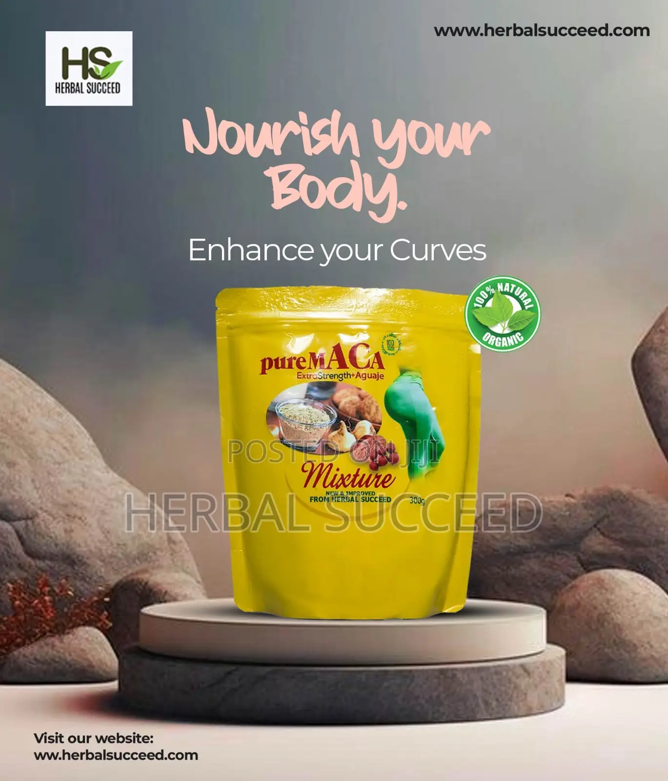 Herbalsucceed Pure Maca Powder