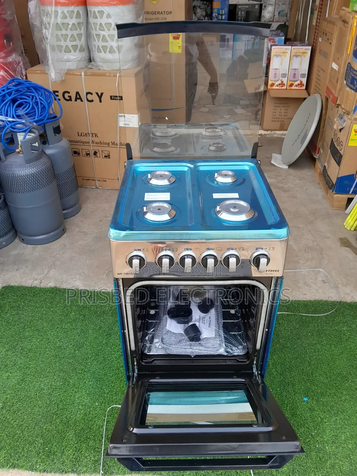 Westpool 4burner Gas Cooker With Oven and Grill