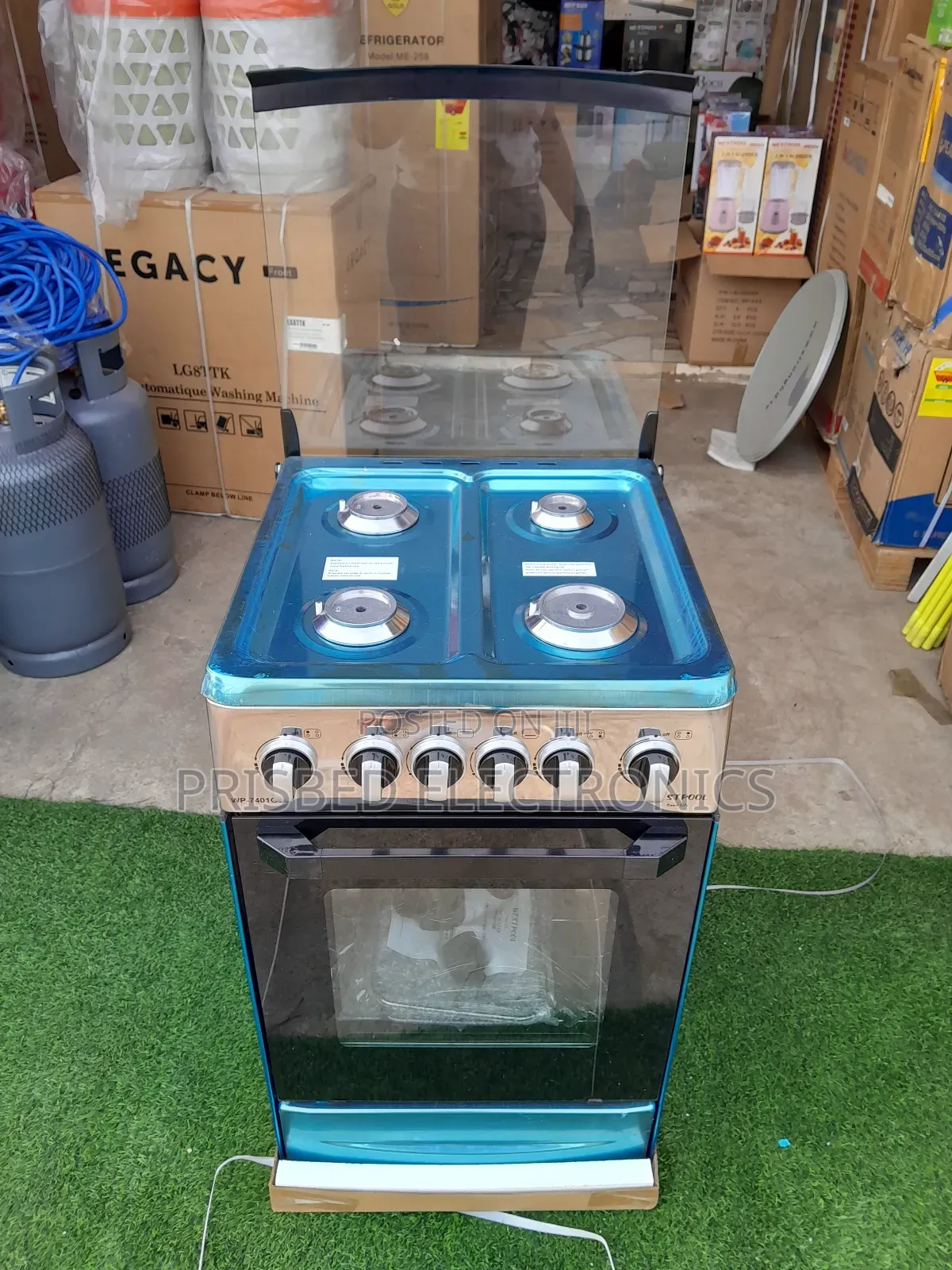 Westpool 4burner Gas Cooker With Oven and Grill