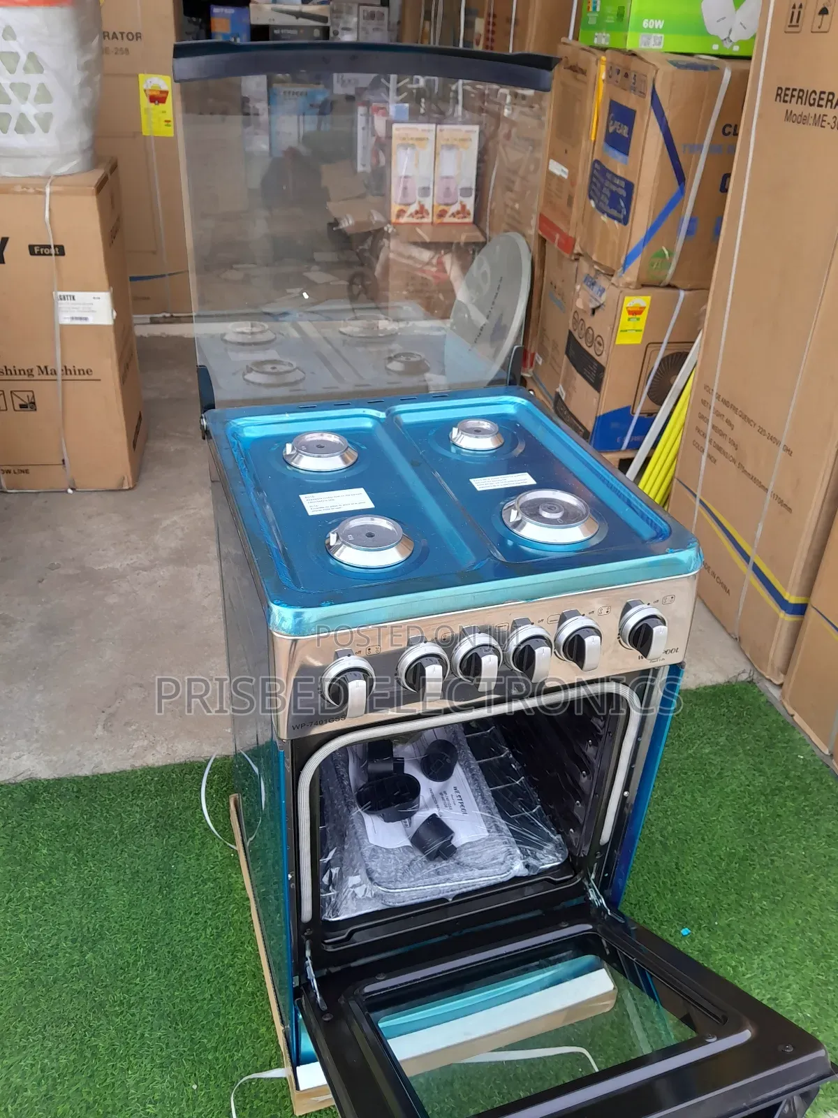 Westpool 4burner Gas Cooker With Oven and Grill