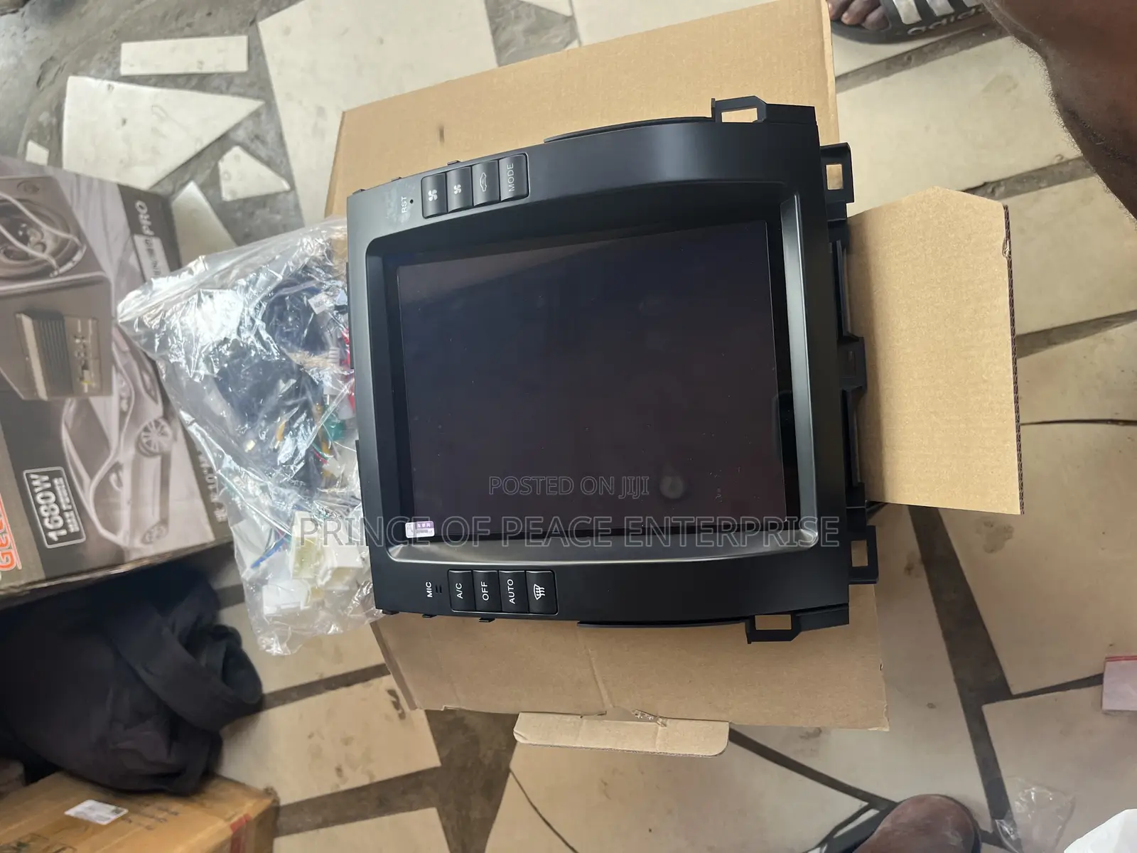 Toyota Land Cruiser Prado 2004 Android Tape Tesla Screen