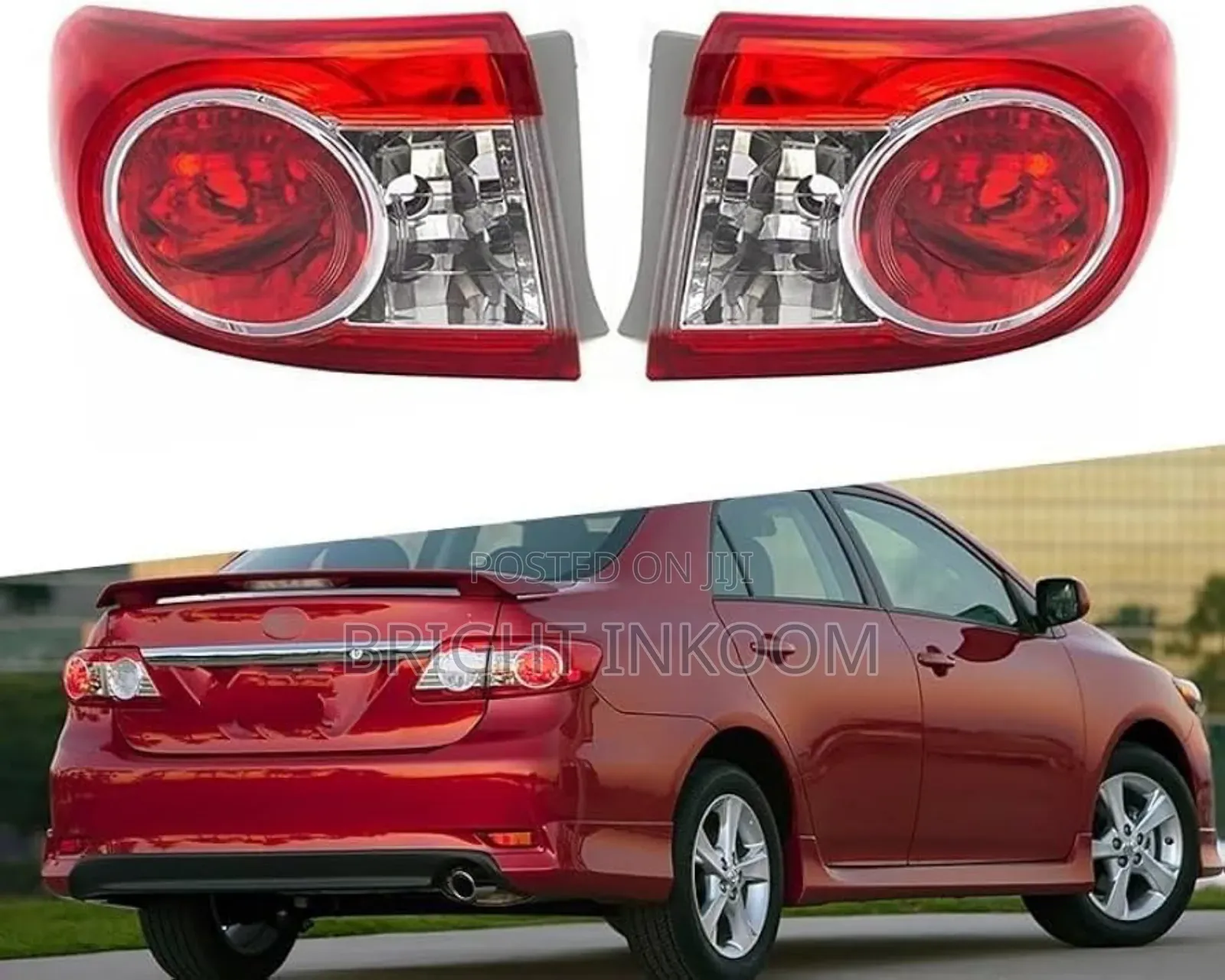 Toyota Corolla 2011 2012 2013 Tail Light Pair
