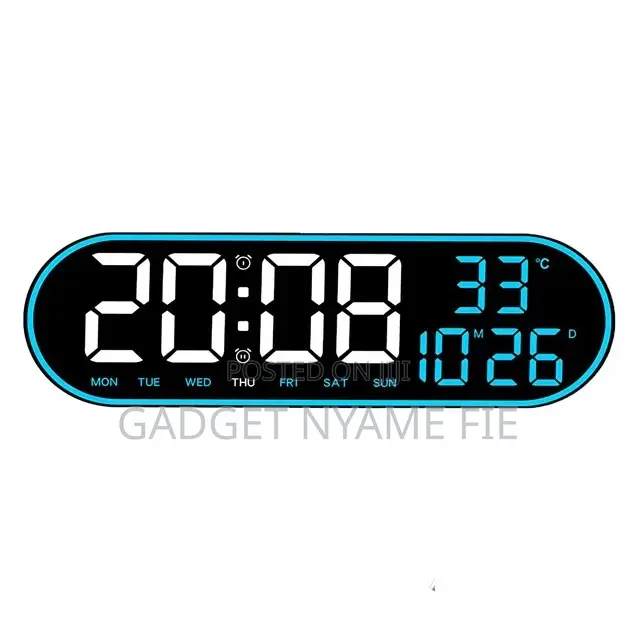 Digital LED Alarm Clock With Remote Control