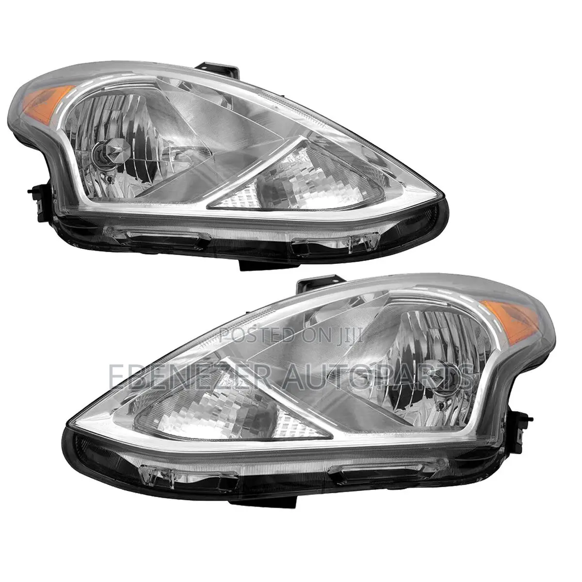 Nissan Versa Sedan Headlights 2015 2016 2017 2018 2019