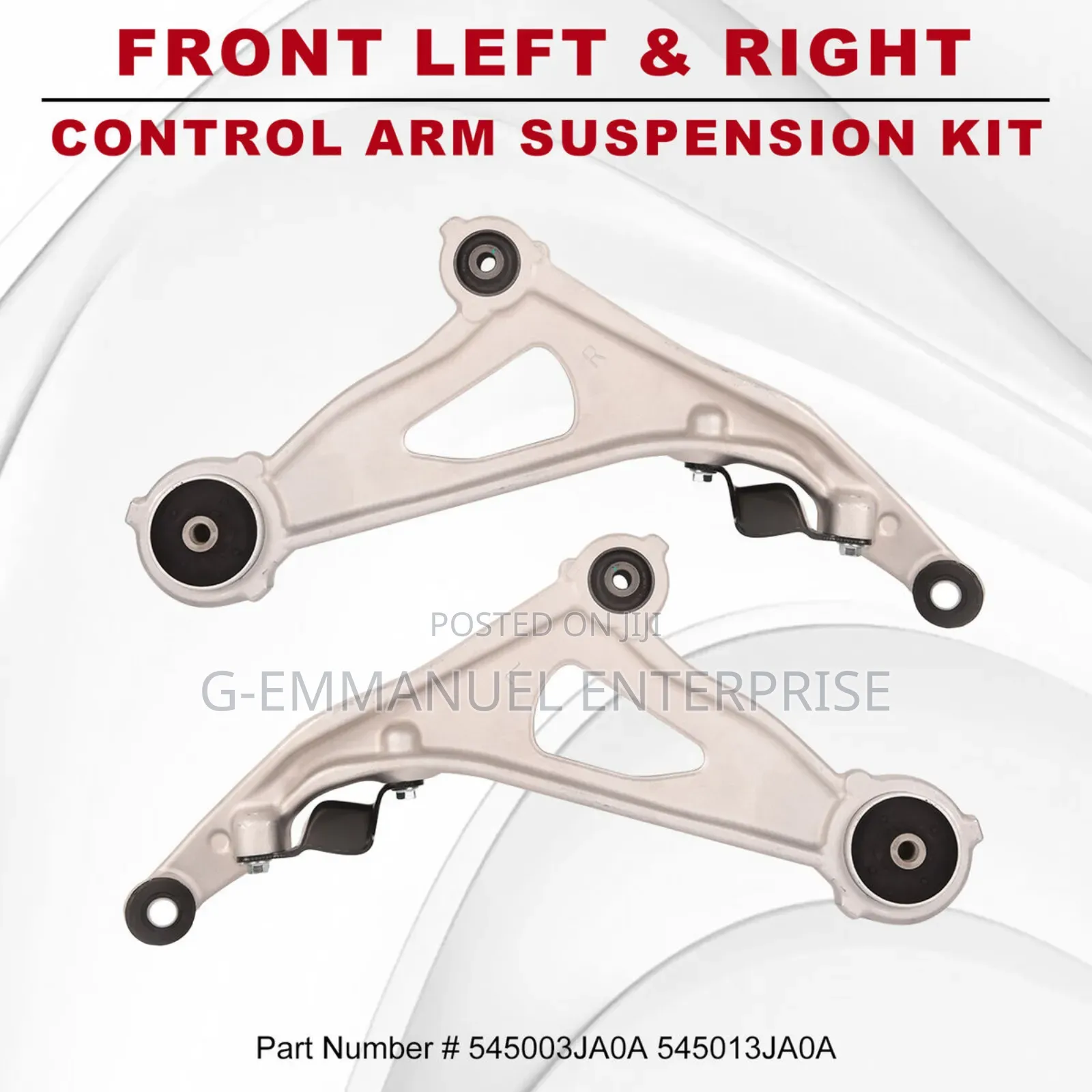 Infiniti Jx35 2014-16 Lower Control Arm Pair. Original