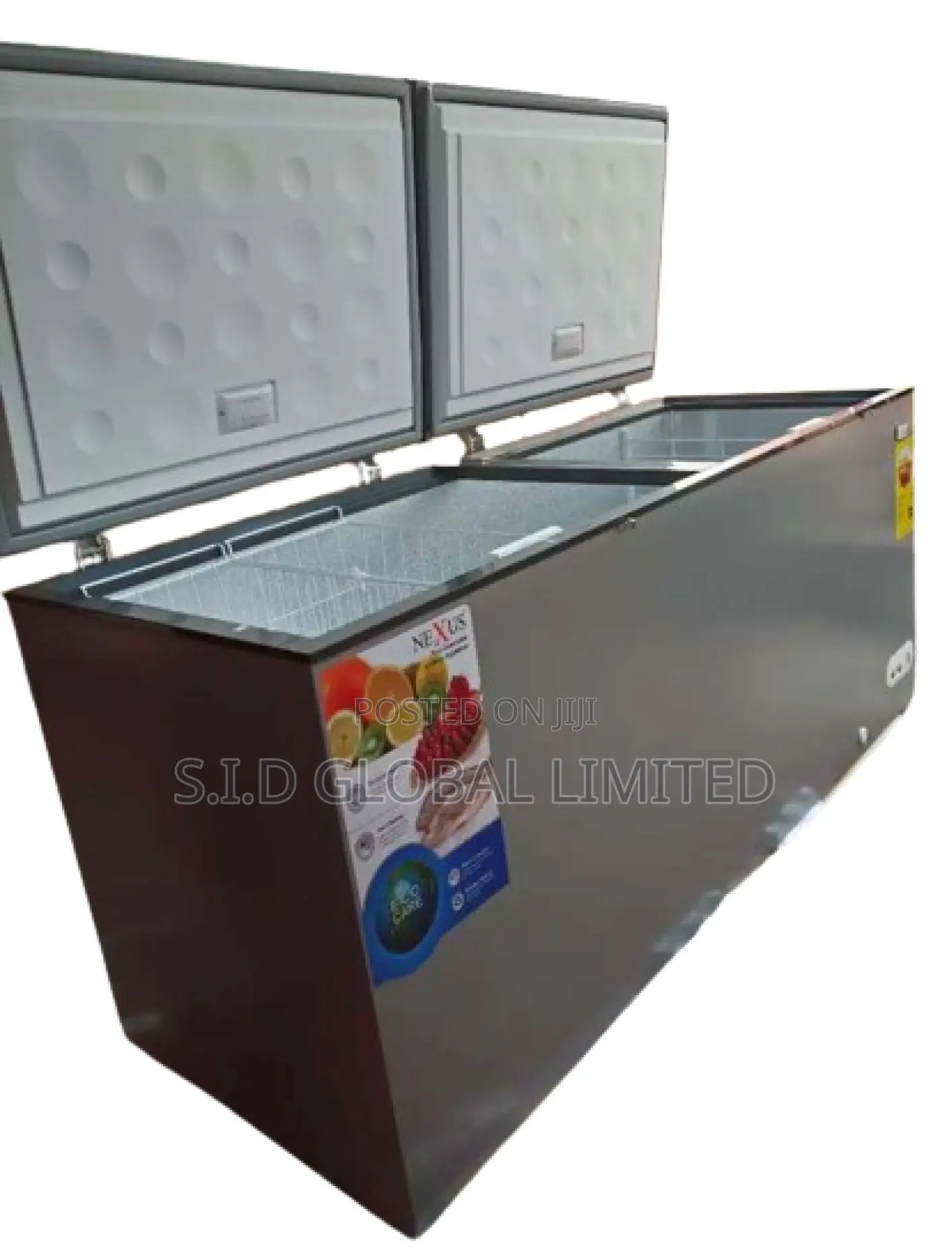 Quality Cooling of Nexus 560ltr Double Door Chest Freezer