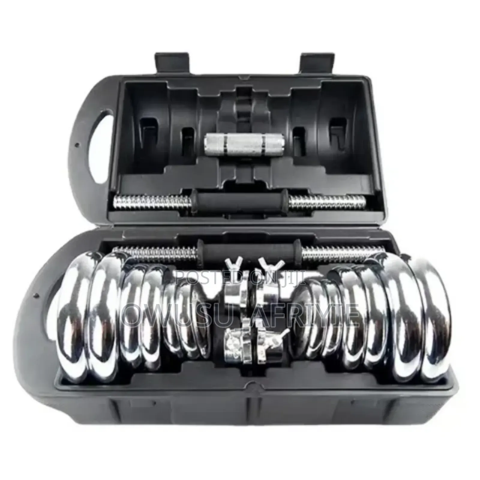 30kg Chromo Plated Adjustable Dumbbells Set (Christmas Promo)