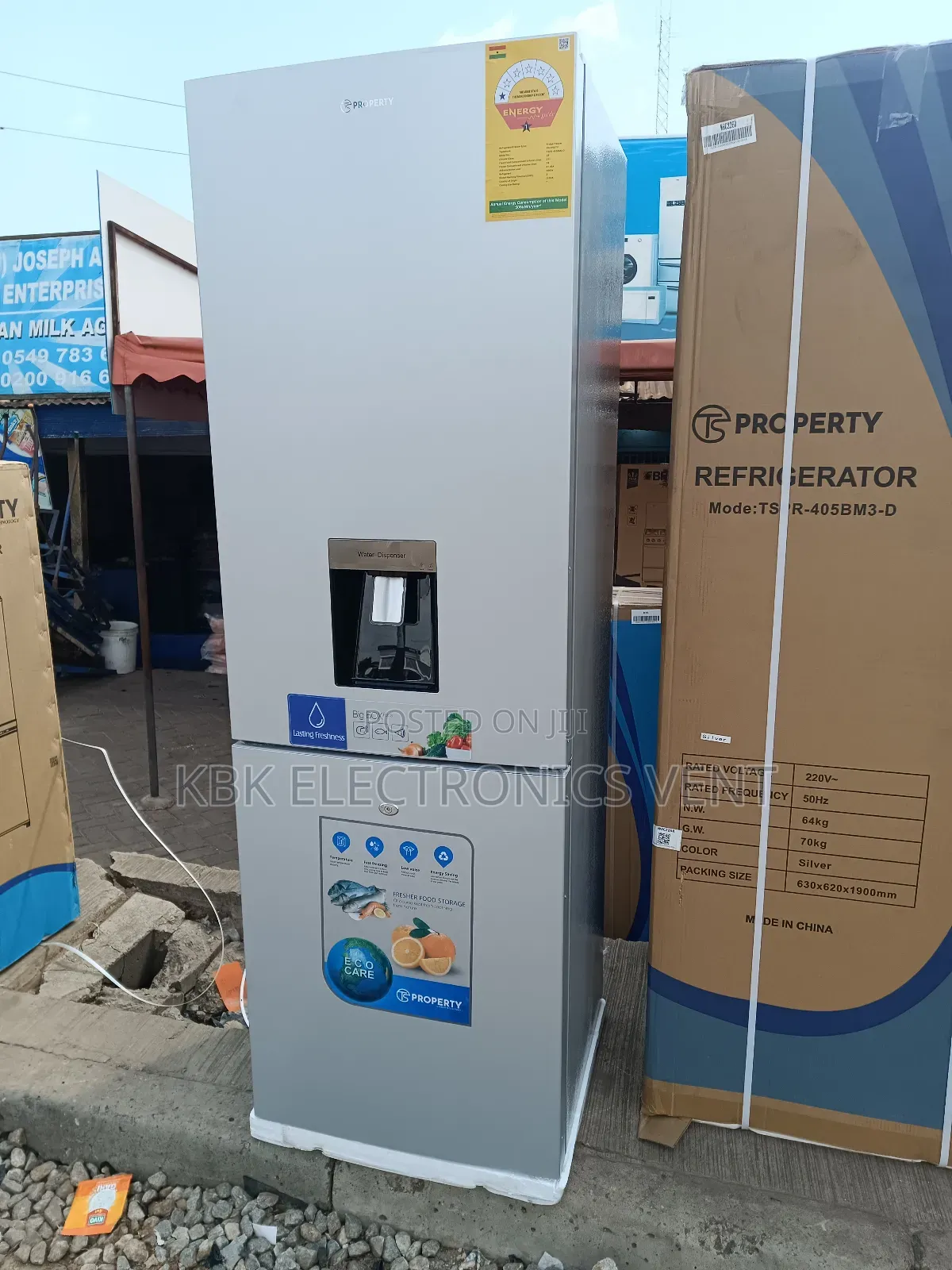 Property 304ltr Double Door Fridge Water Dispenser