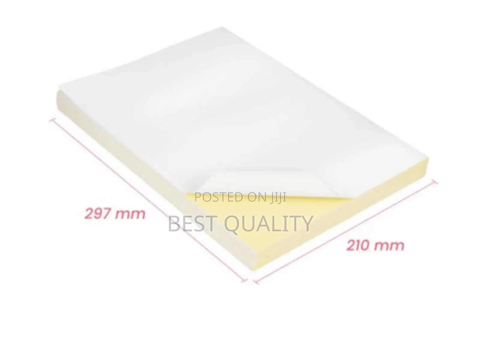 100pcs Ultra A4 Glossy Sticker Sheets