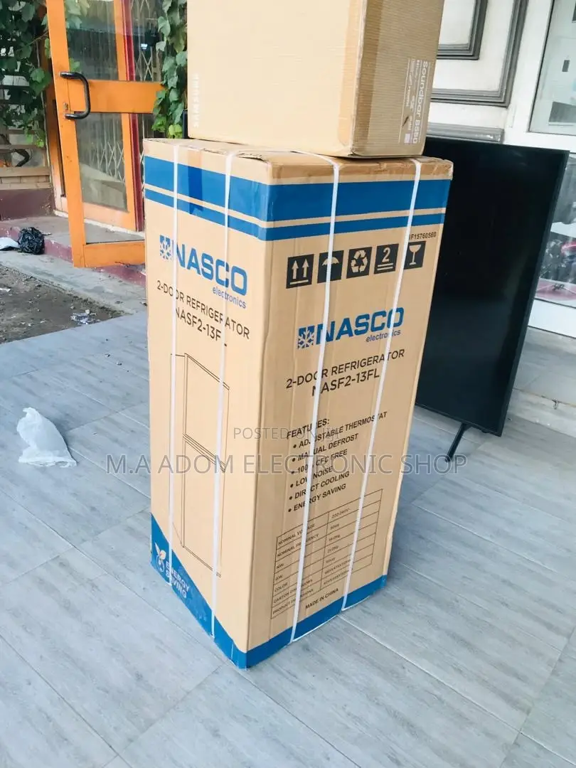 Freshness, Guaranteed: Nasco 2-Door Refrigerator