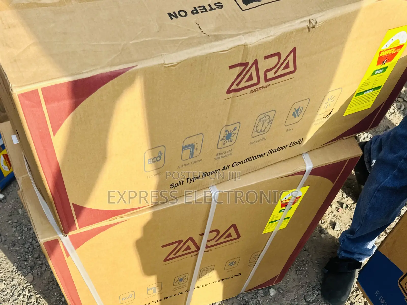 Dehumidifier Function Split Mirror Black Zara 1.5hp AC