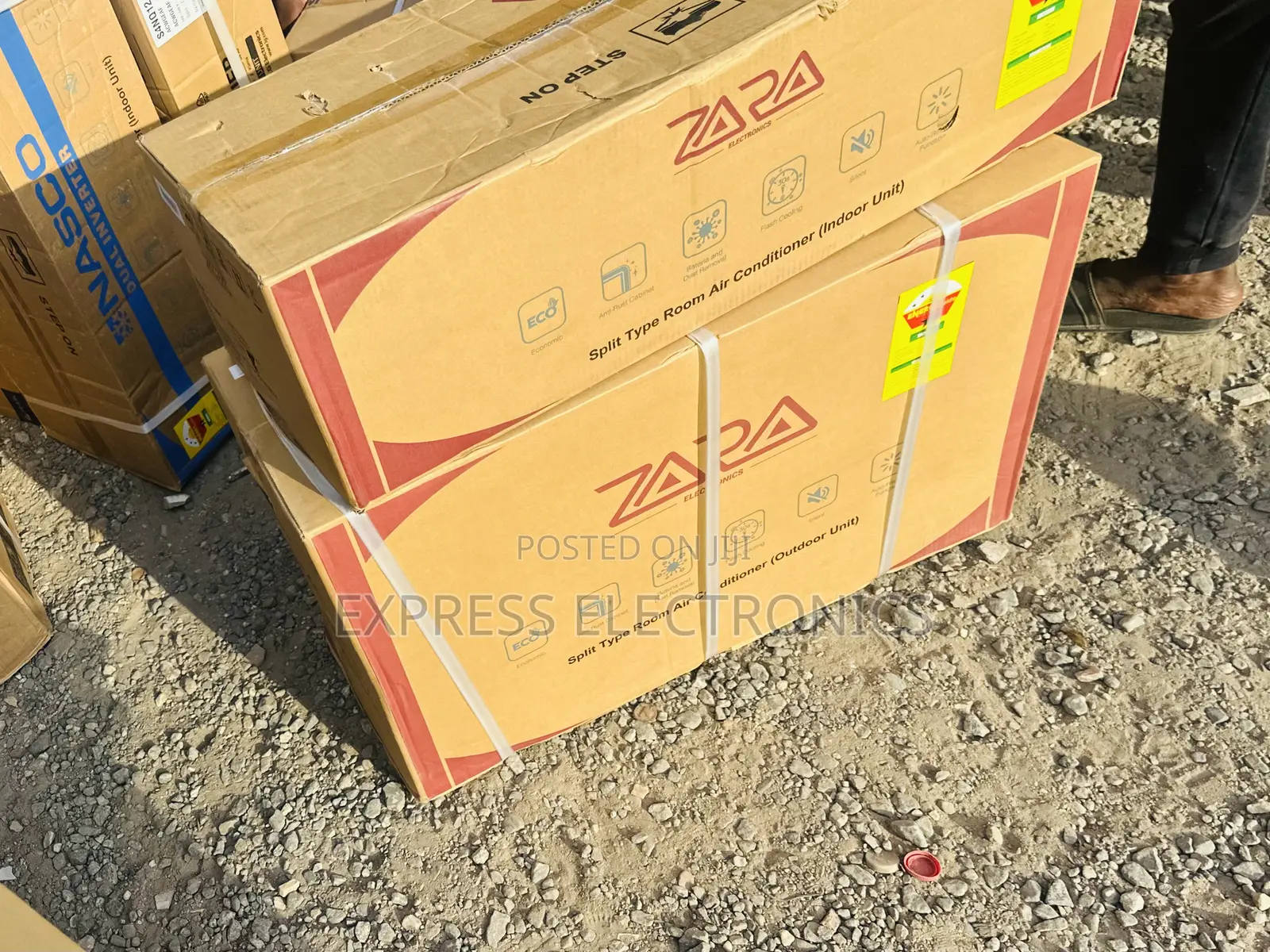Zara Black Split R410 Gas 2.5hp Air Conditioner
