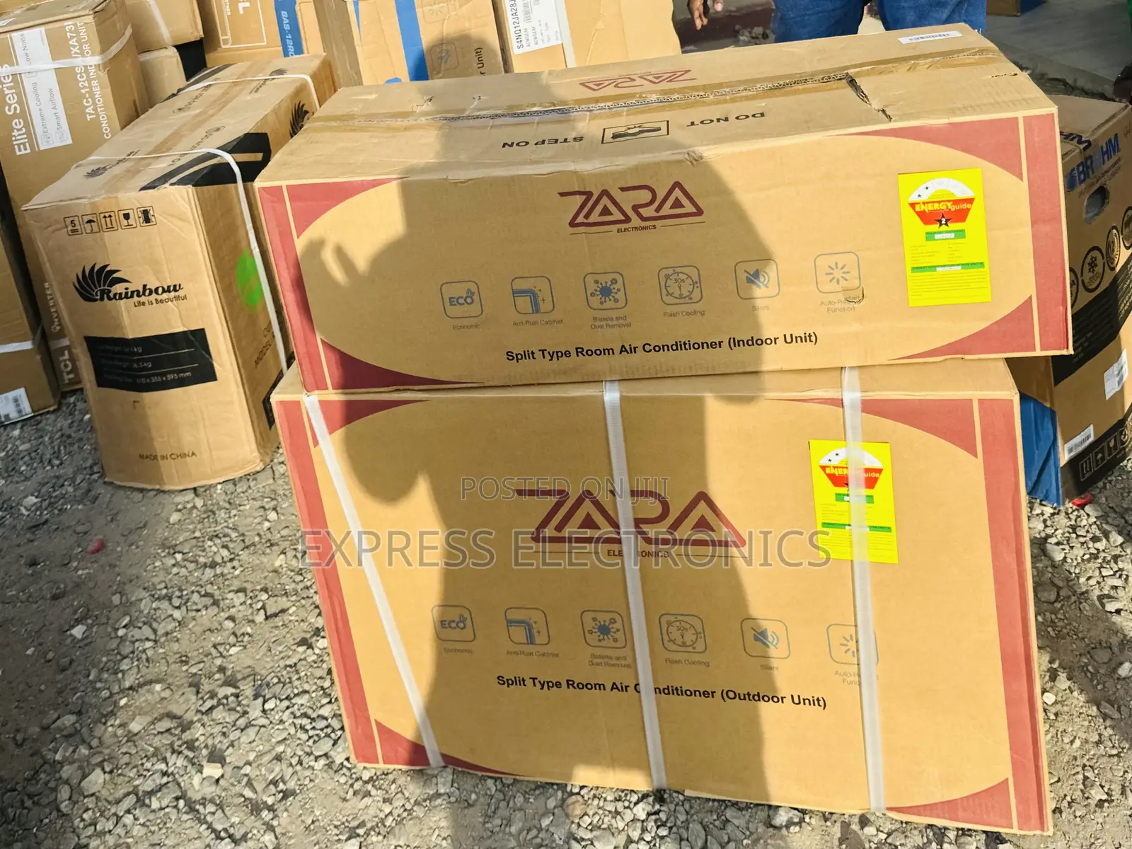 High Quality Air Conditioner Black Mirror 2.5hp Zara