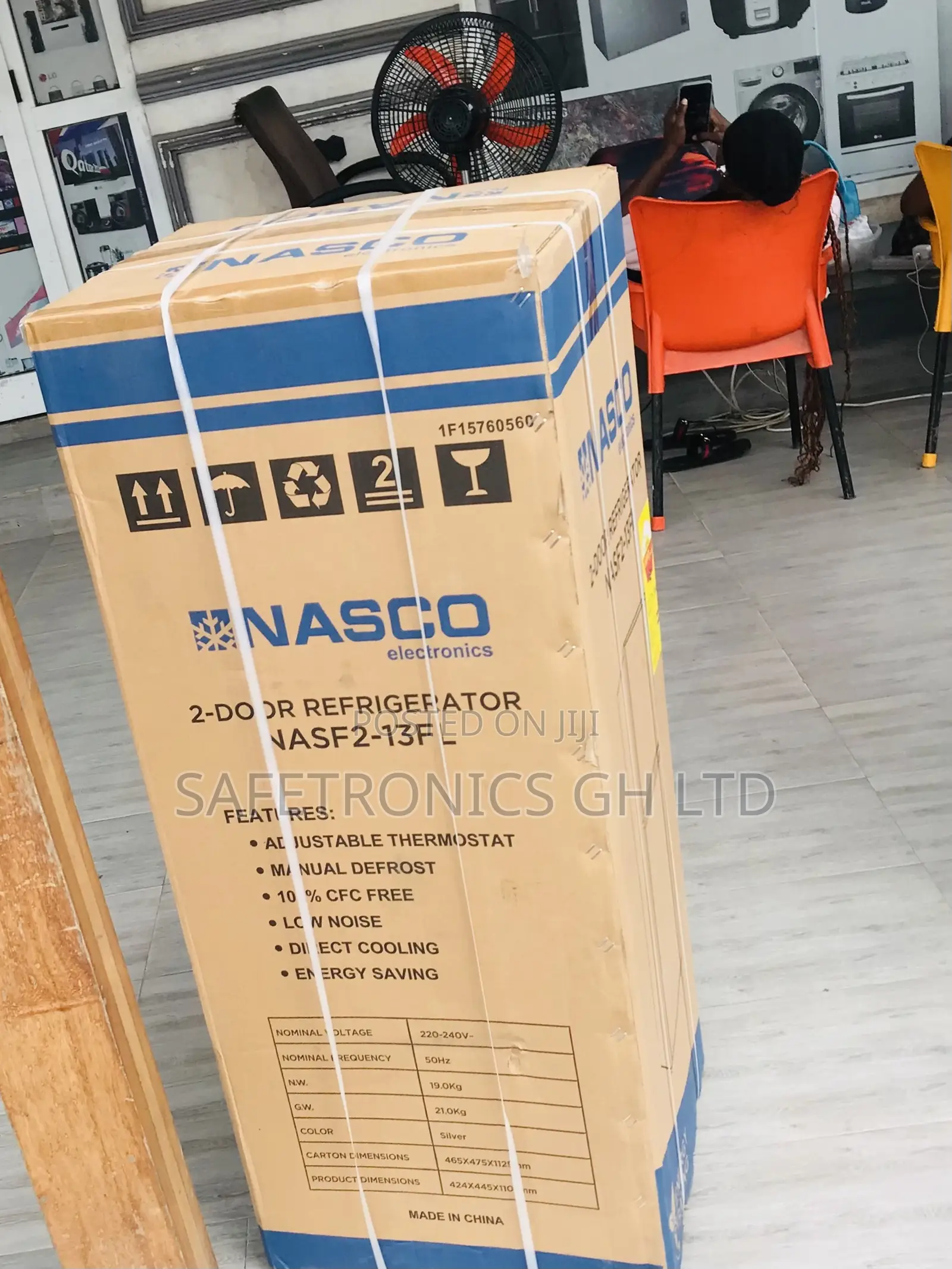 Brand New < 112 Liters Nasf2-13fl Doubledoor Top Mount