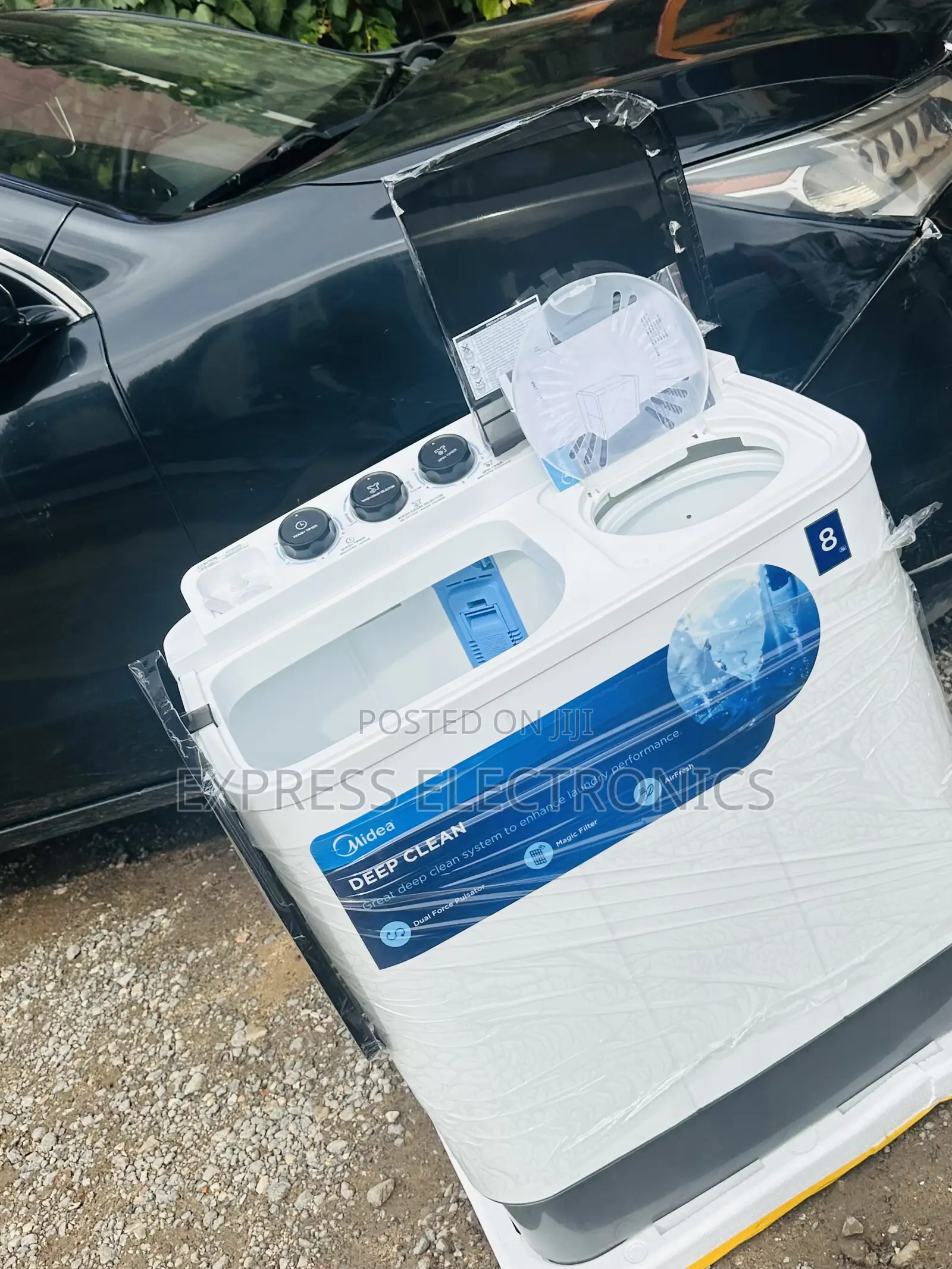 Ultra Modern Topload Twintub Midea 8kg