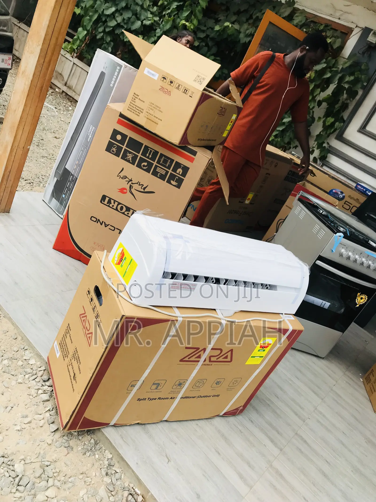 Unique Zara 1.5hp Split Non Inverter Electric Ac(R410).