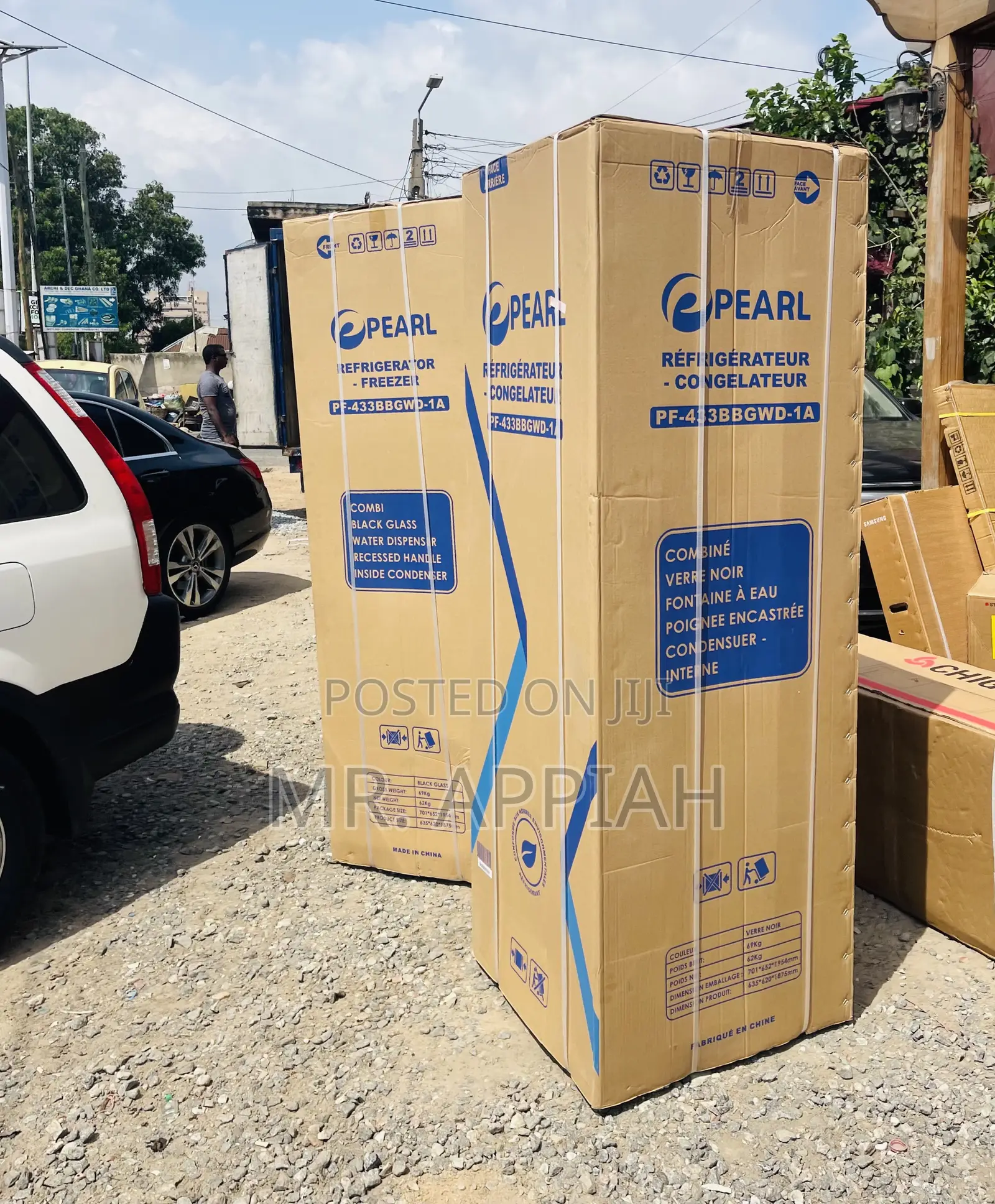 Buy Unique Pearl PF 433 BBGWD-1A Electric Refrigerator.
