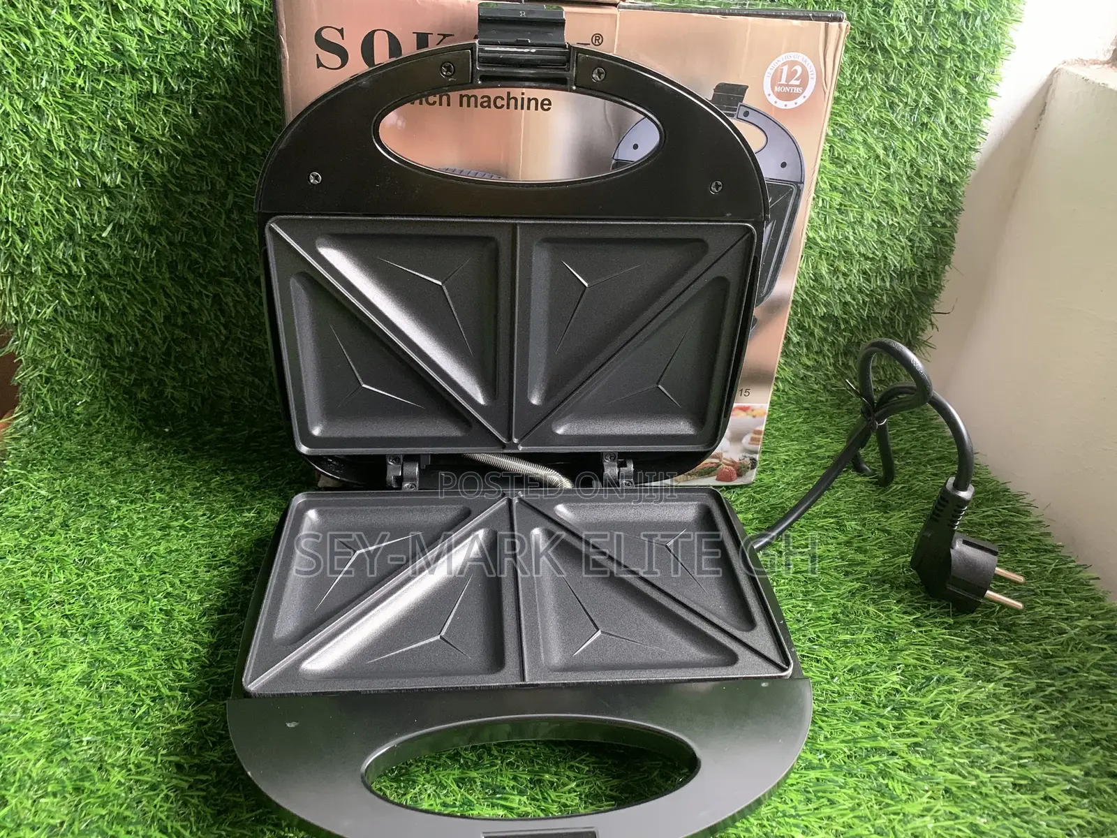 4 Slice Electric Toaster/Sandwich Machine