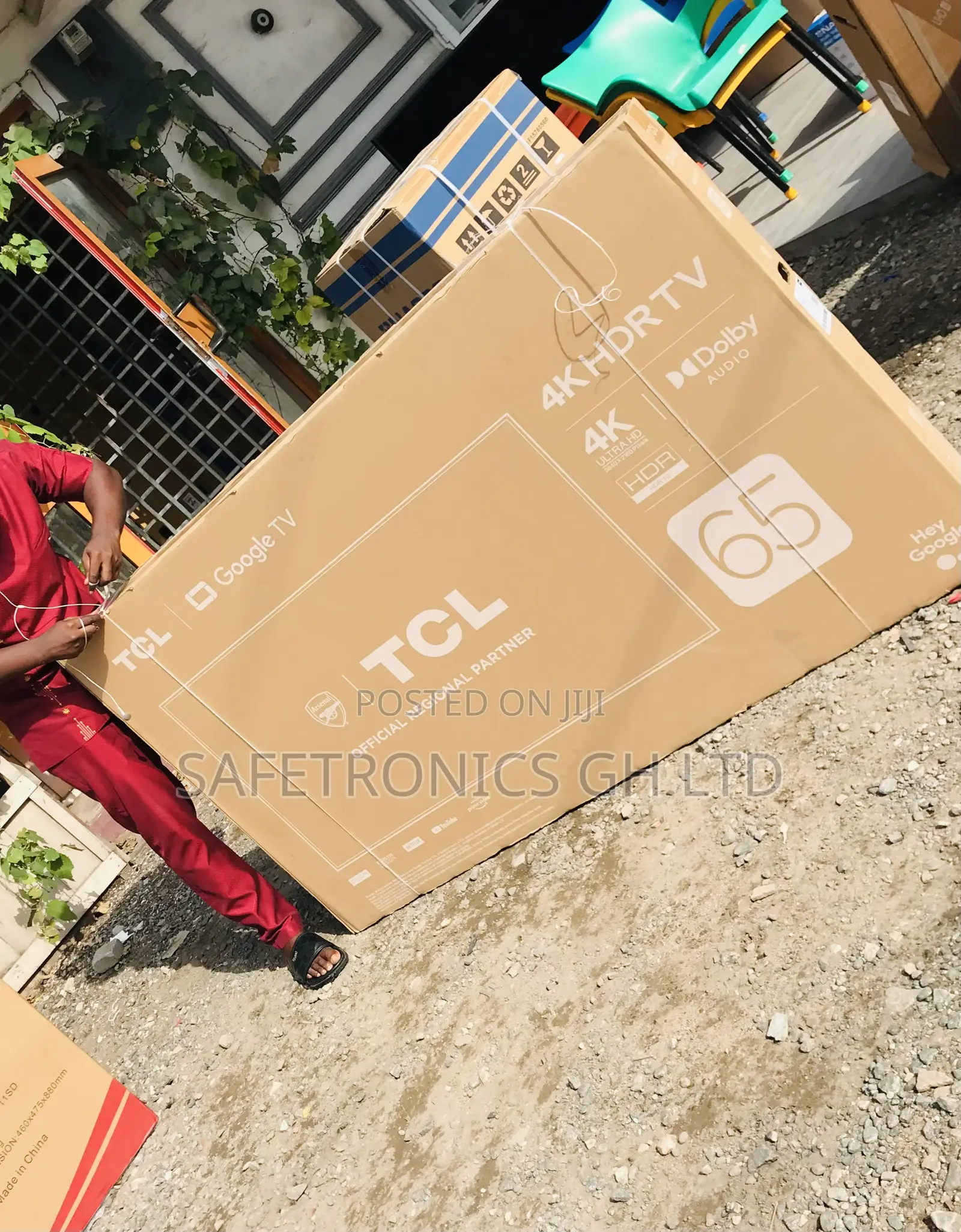 Get Black HDR Google TCL P635 65 Inch Smart Tv