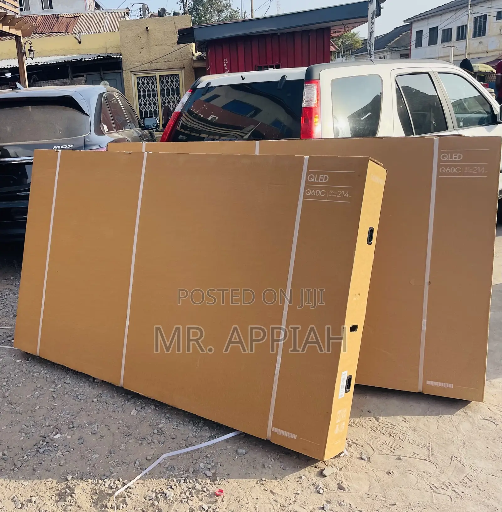 Well Design Samsung 85q60c 85” Qled Smart Tv(Black(.