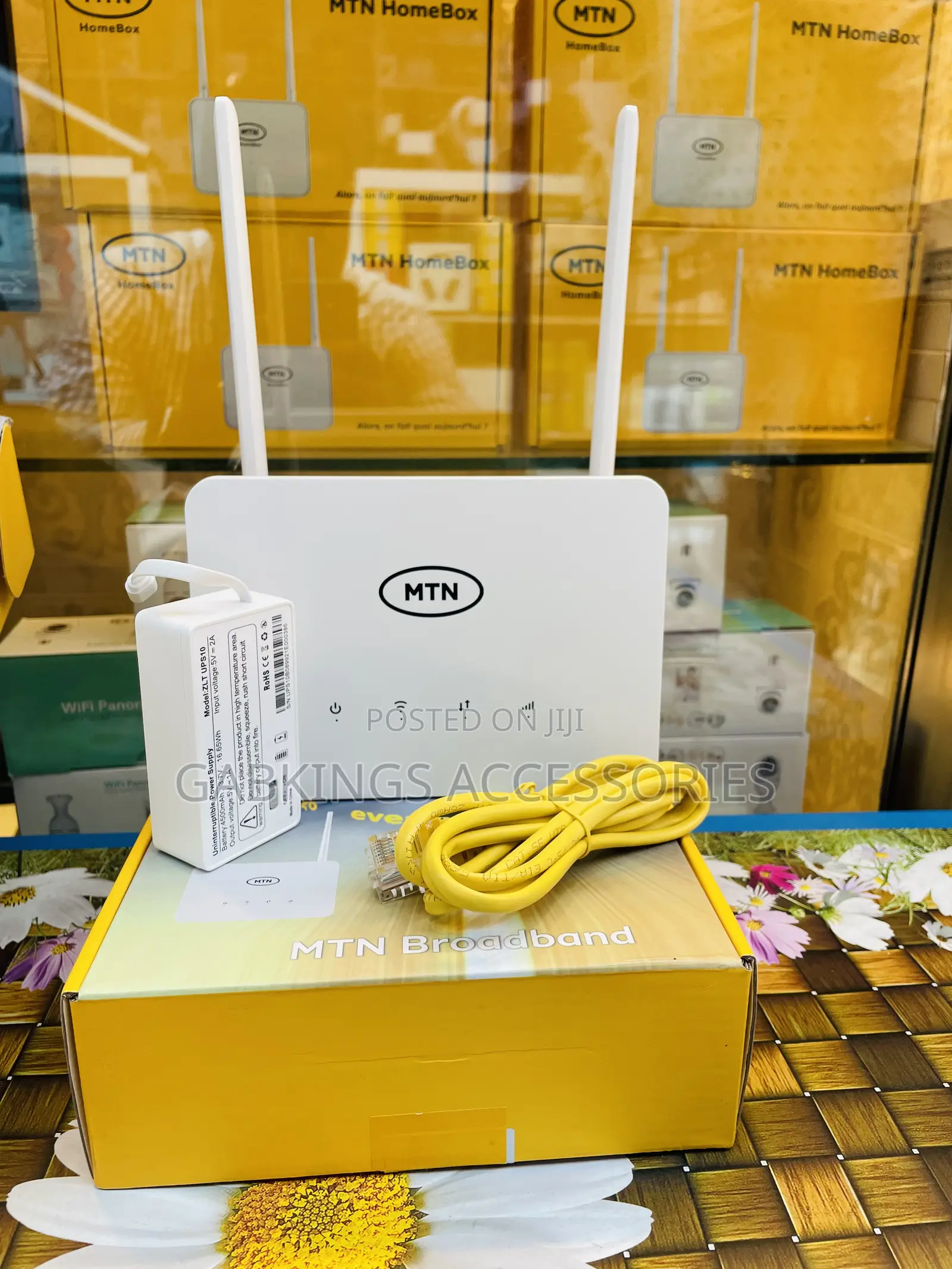 MTN Cat 4 Router -Type C Powerbanks Charger
