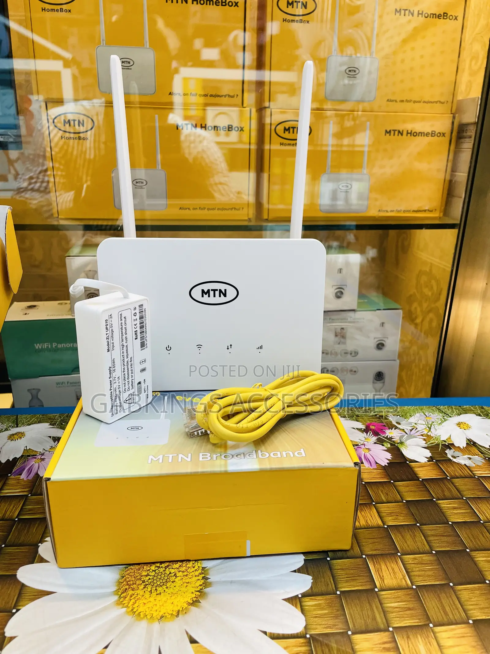 MTN Cat 4 Router -Type C Powerbanks Charger