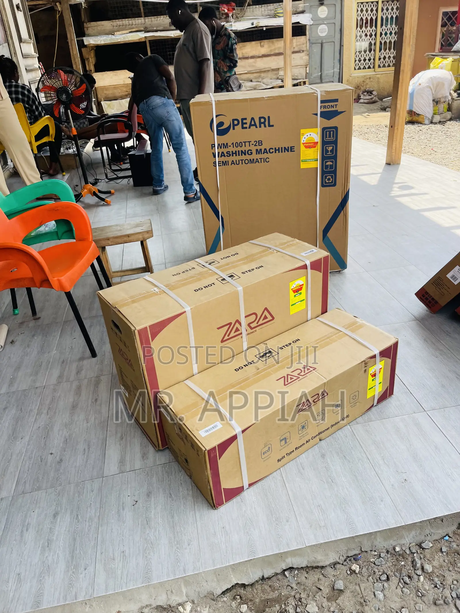 Sealed in Box Zara 1.5hp Split Type Air Conditioner Mirror.