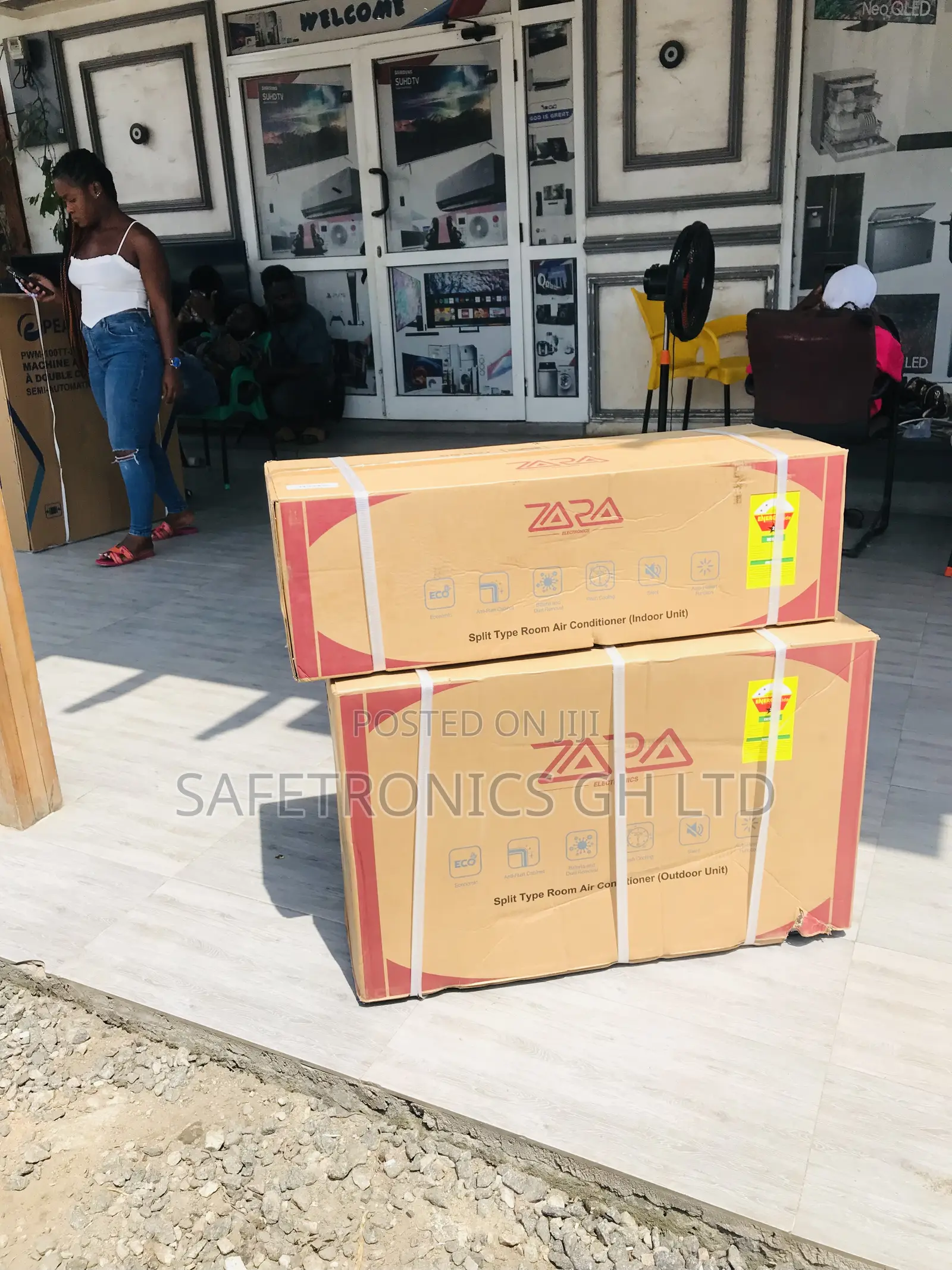Buy Affordable Zara Black Mirror Edition 2.5 HP AC