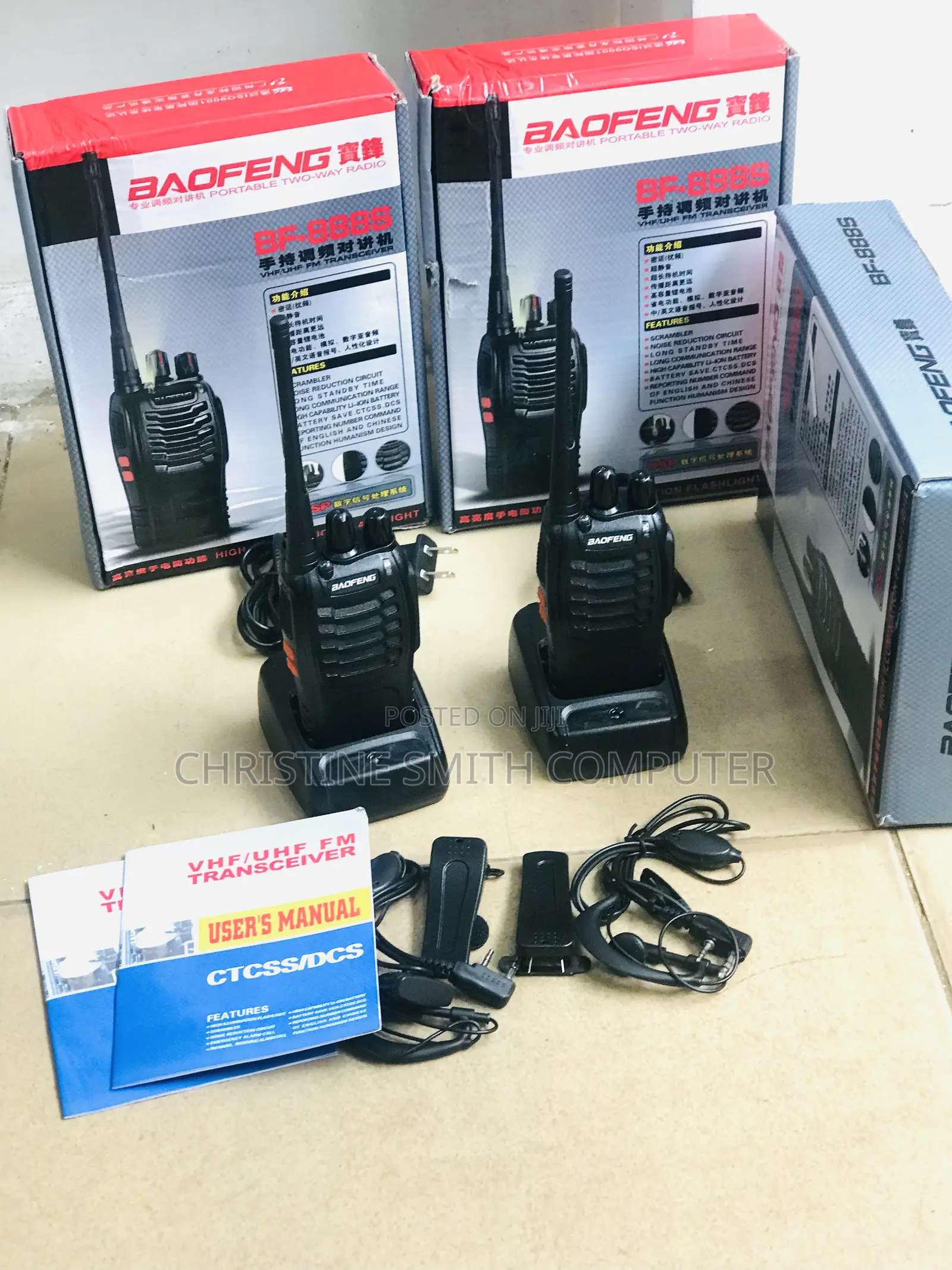Baofeng Walki Talkie 2 in 1