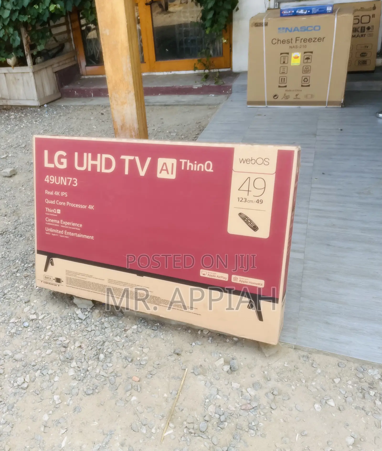 Classic LG 49UN7340 49 Inch Active HDR Smart Television.