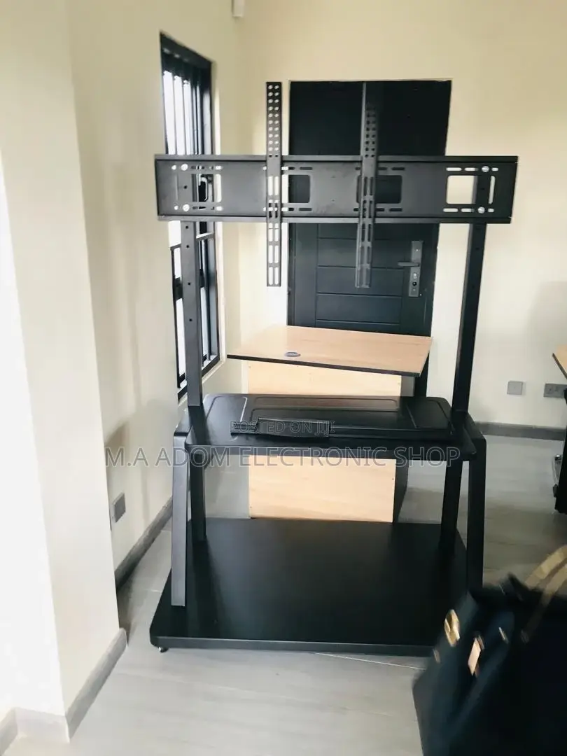 Heavy-Duty Mobile TV Stand - The Perfect TV Companion