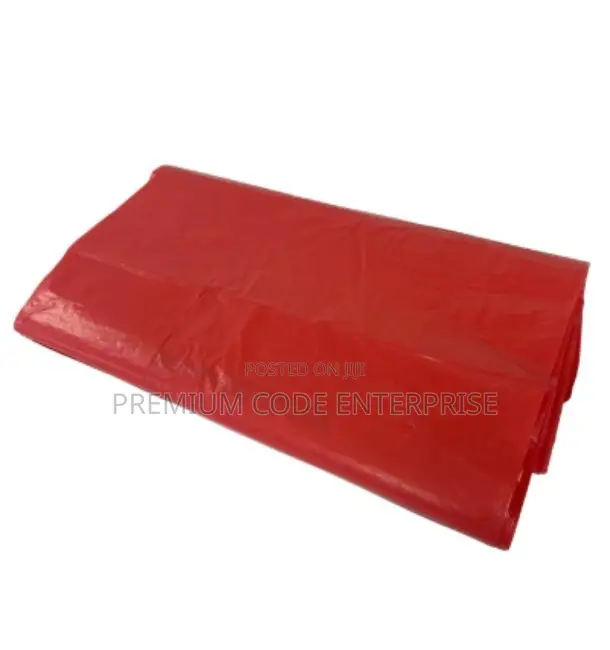 40 Liter Trash Bag Liner- Yellow/Red (Small), 180 Pcs/ Pack