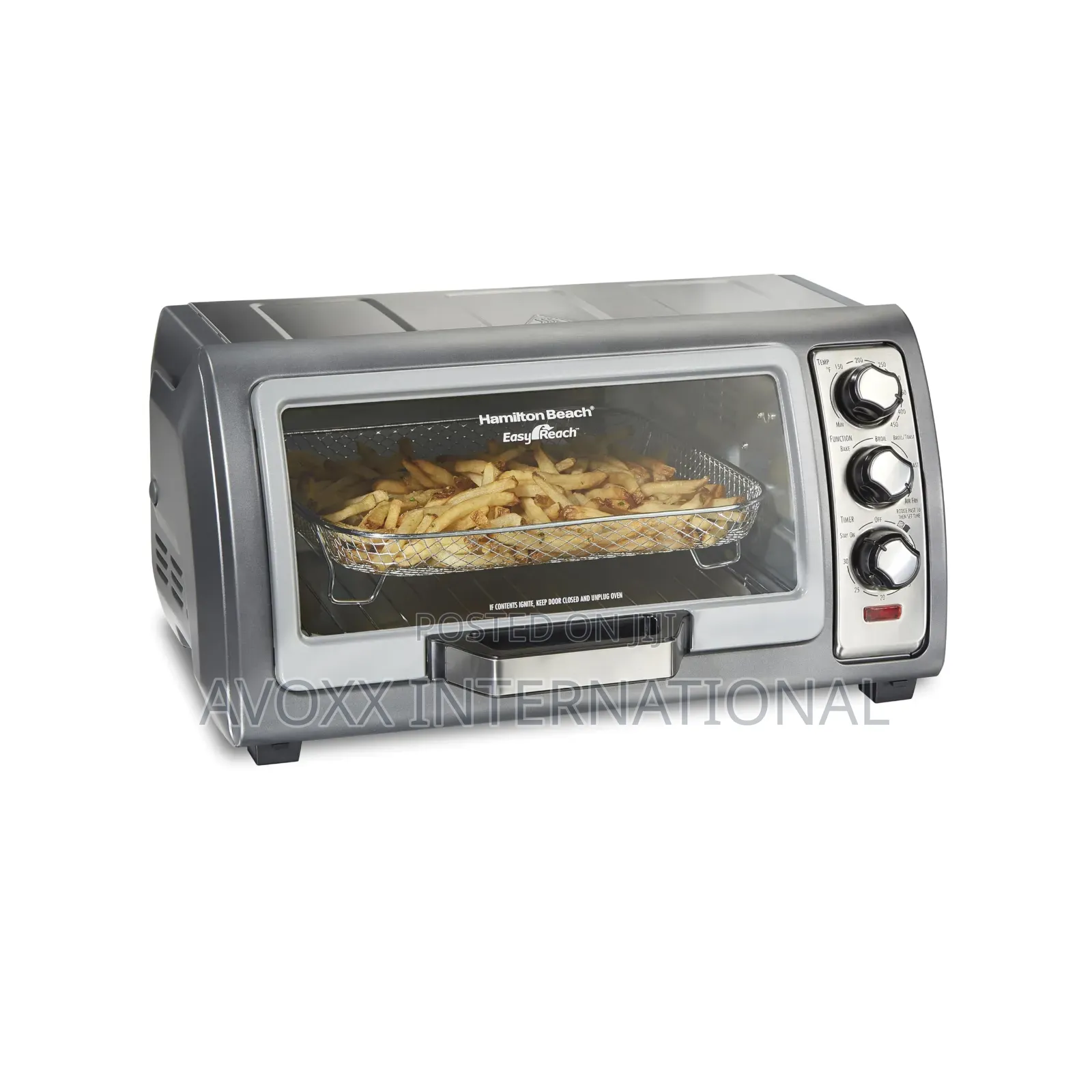 Hamilton Beach Toaster Oven Air Fryer Combo W/Large Capacity