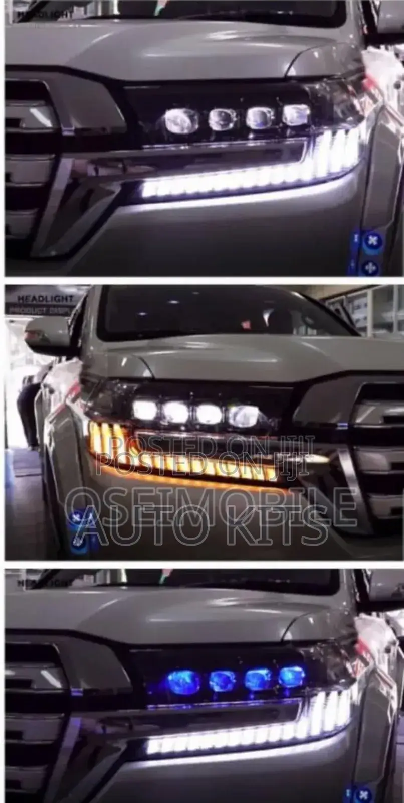 Projector Headlamp for Toyota Landcruiser 200